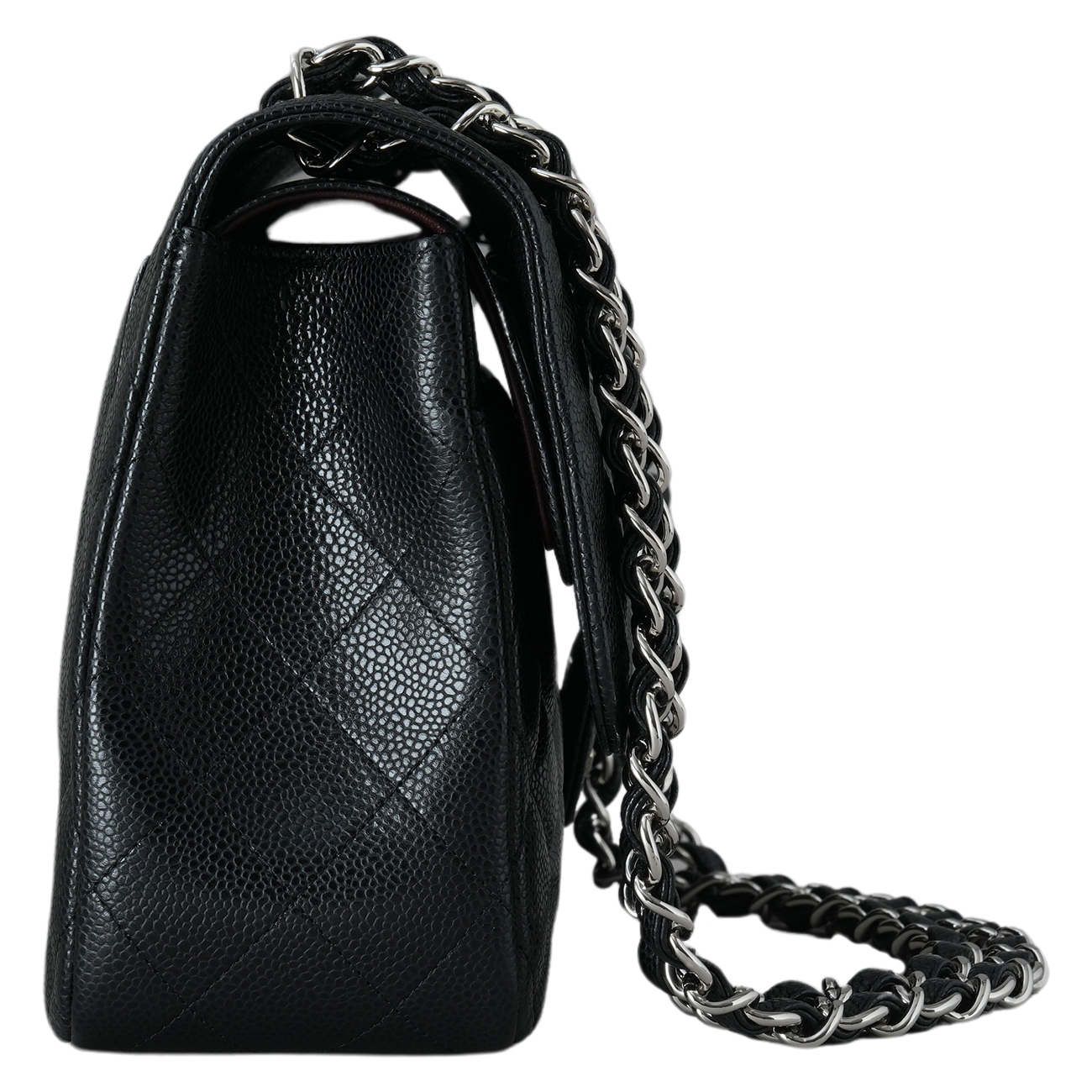 CHANEL(USED)샤넬 클래식 캐비어 라지 플랩백