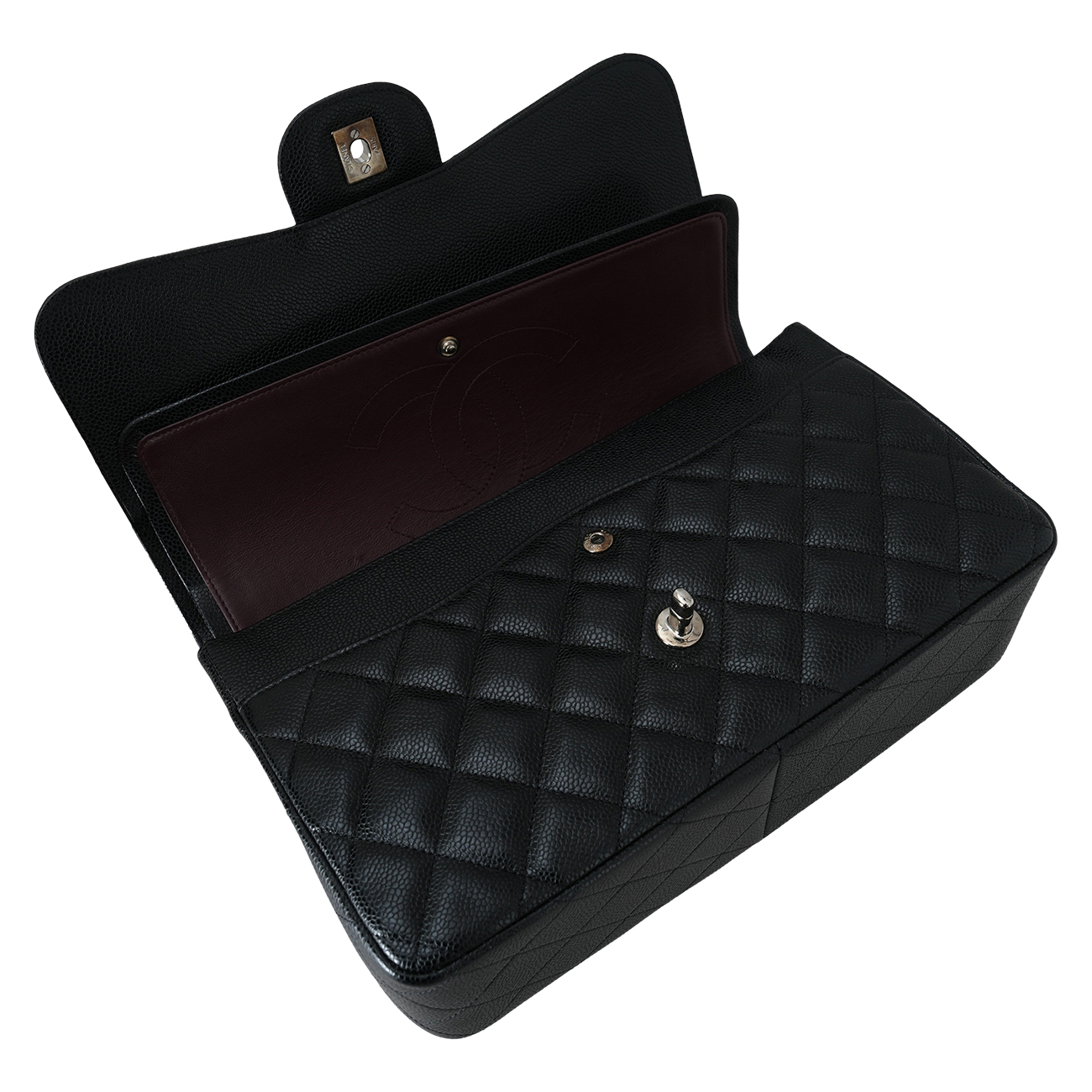 CHANEL(USED)샤넬 클래식 캐비어 라지 플랩백
