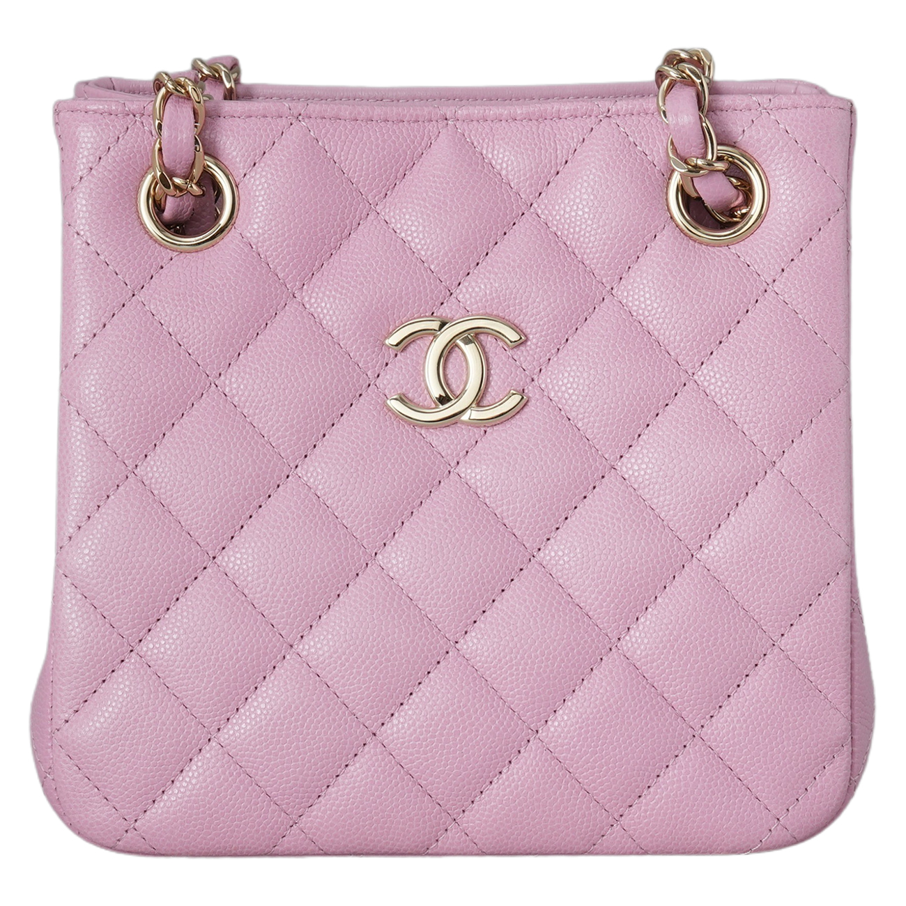 CHANEL(USED)샤넬 AS3176 캐비어 클래식 미니 버킷백