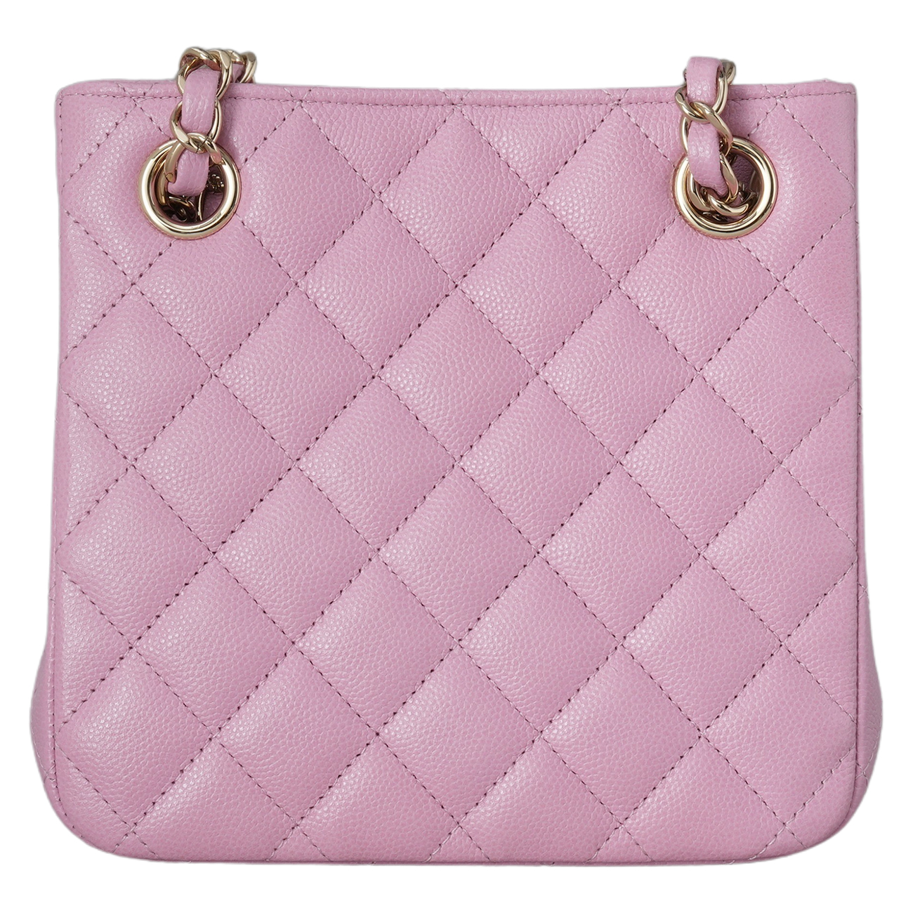 CHANEL(USED)샤넬 AS3176 캐비어 클래식 미니 버킷백
