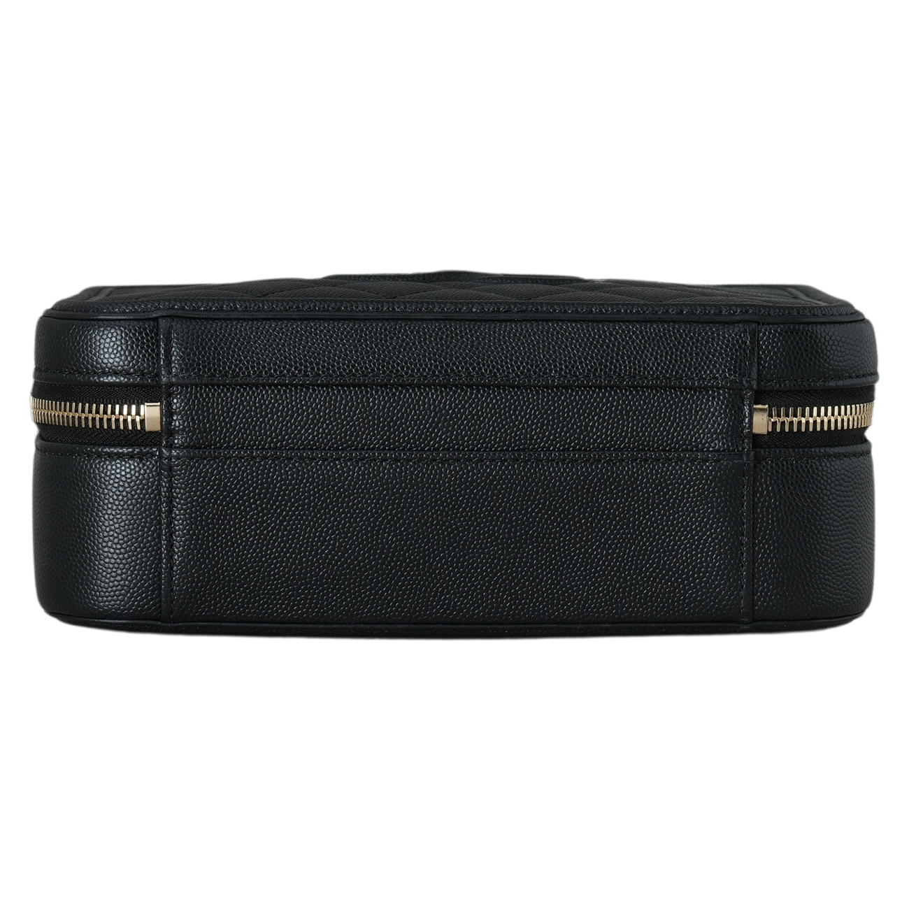 CHANEL(USED)샤넬 캐비어 코스메틱 탑핸들 백