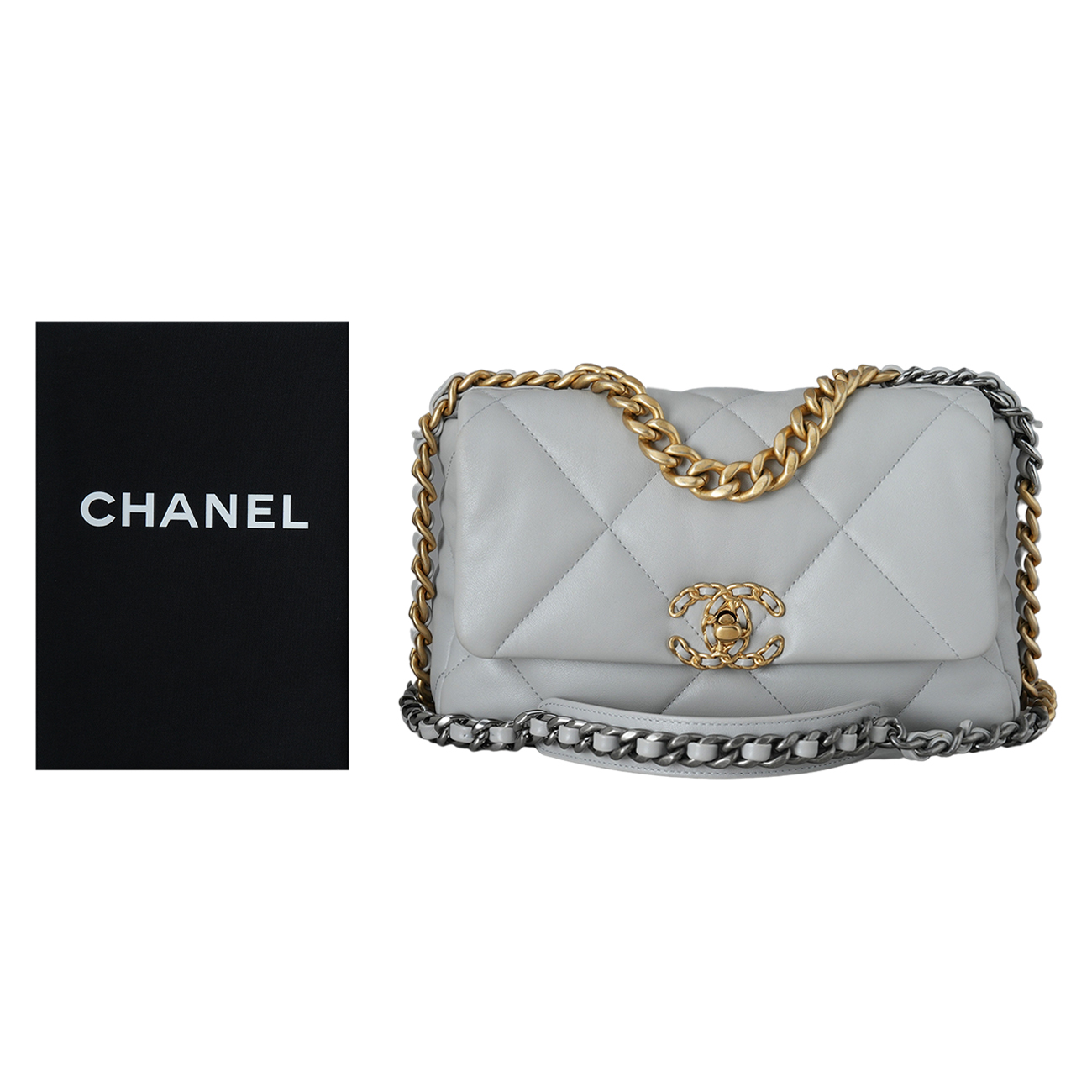 CHANEL(USED)샤넬 19백 미듐