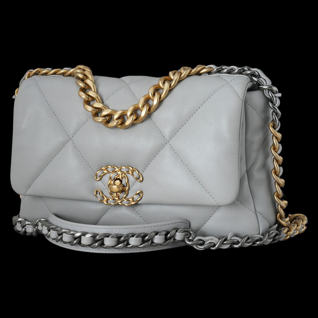 CHANEL(USED)샤넬 19백 미듐