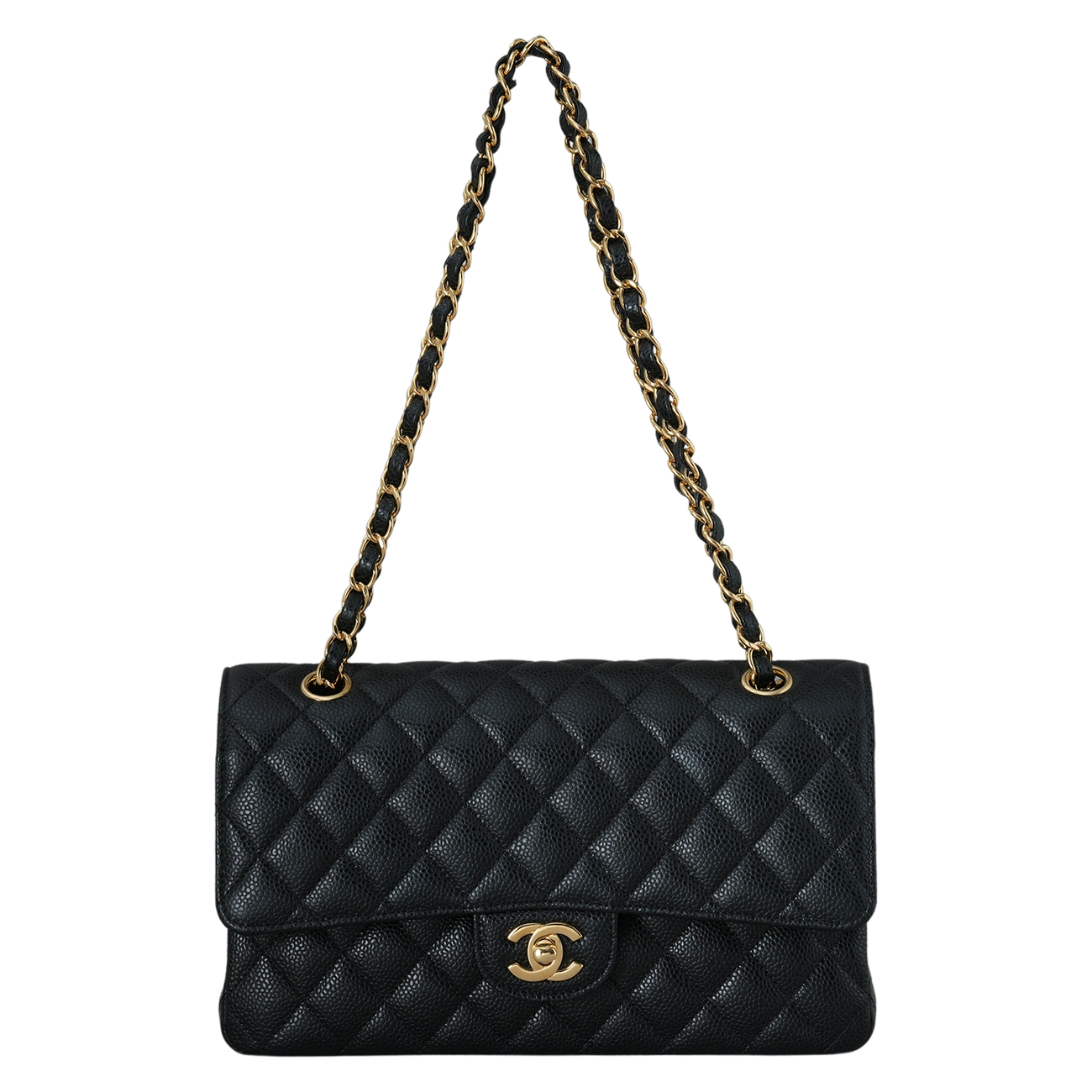 CHANEL(USED)샤넬 캐비어 클래식 미듐 플랩백