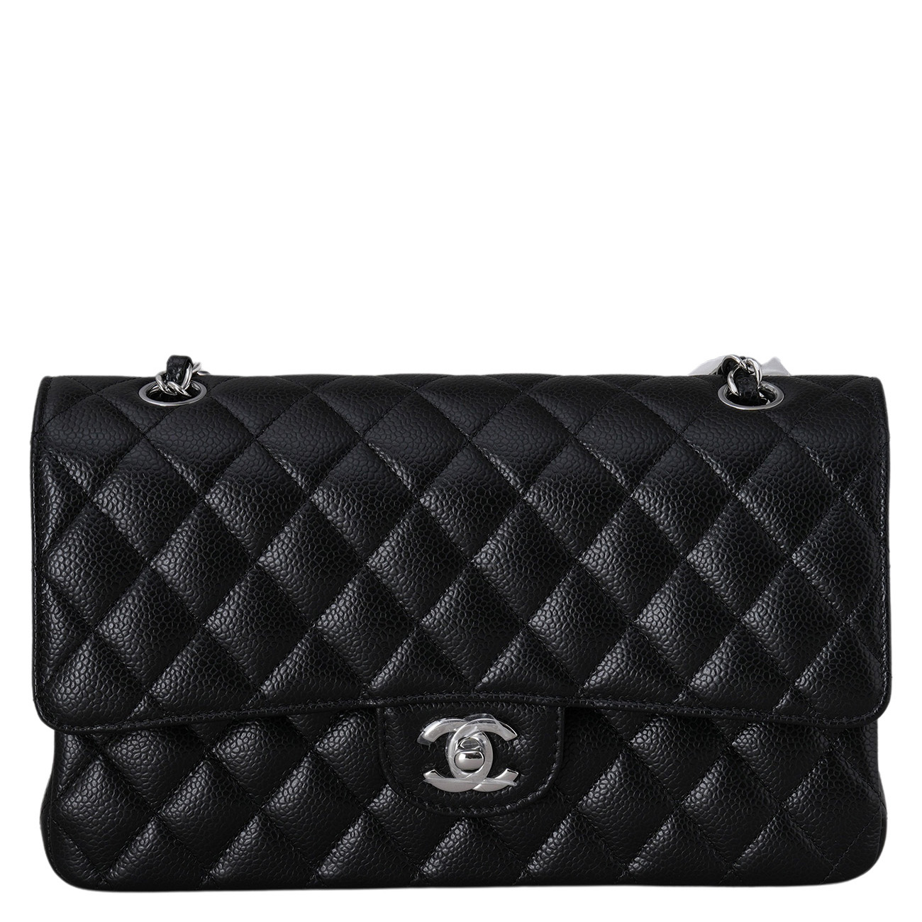 CHANEL(USED)샤넬 캐비어 클래식 미듐 플랩백