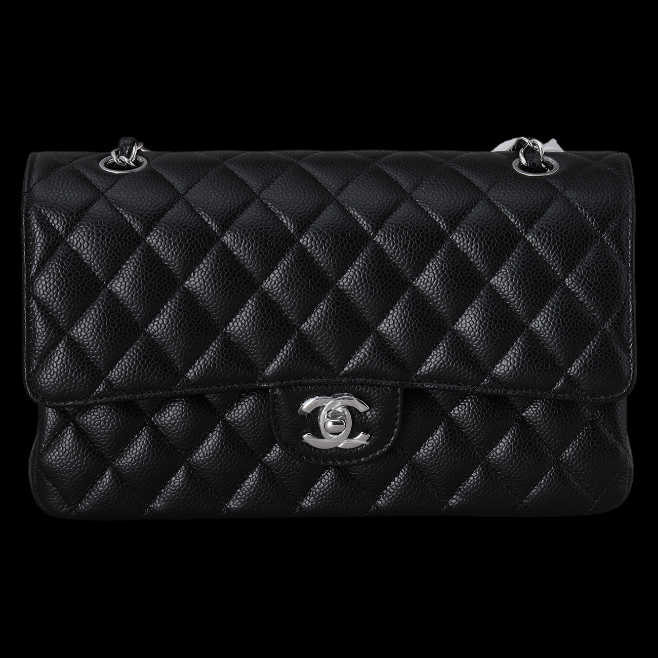CHANEL(USED)샤넬 캐비어 클래식 미듐 플랩백
