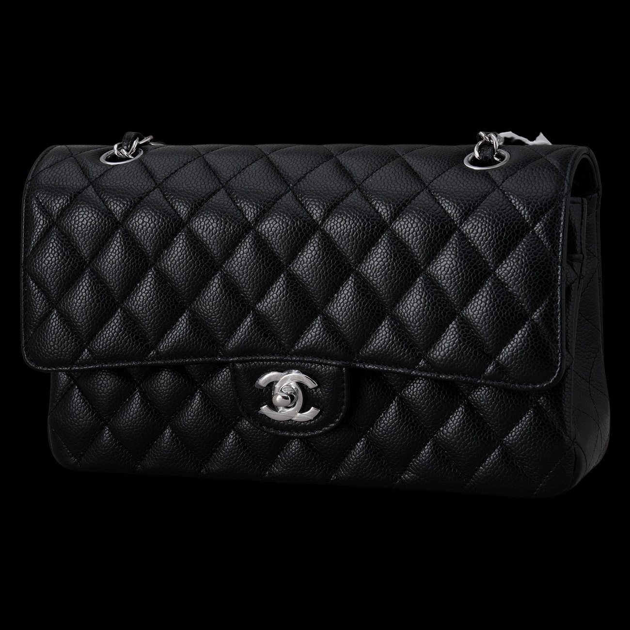 CHANEL(USED)샤넬 캐비어 클래식 미듐 플랩백