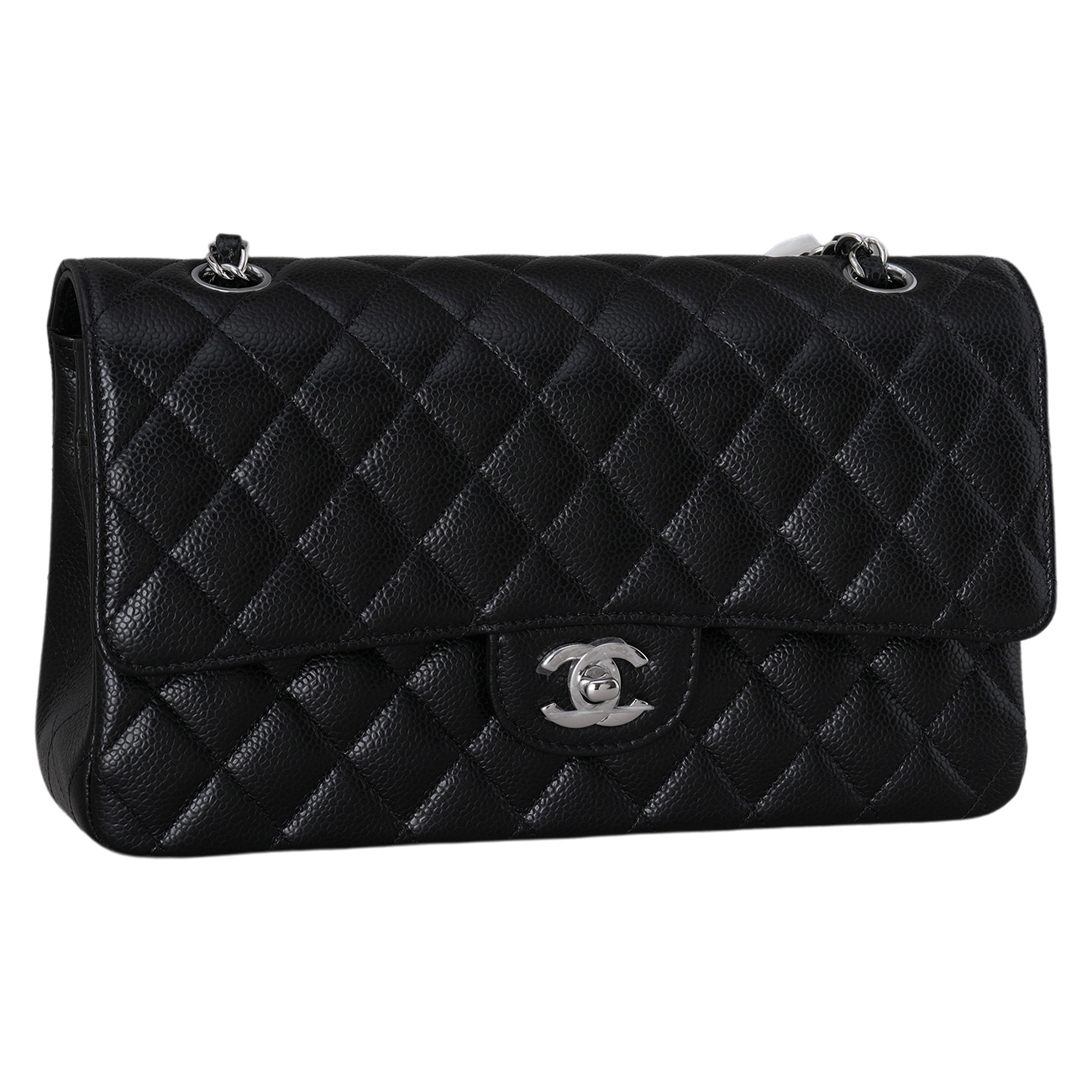 CHANEL(USED)샤넬 캐비어 클래식 미듐 플랩백