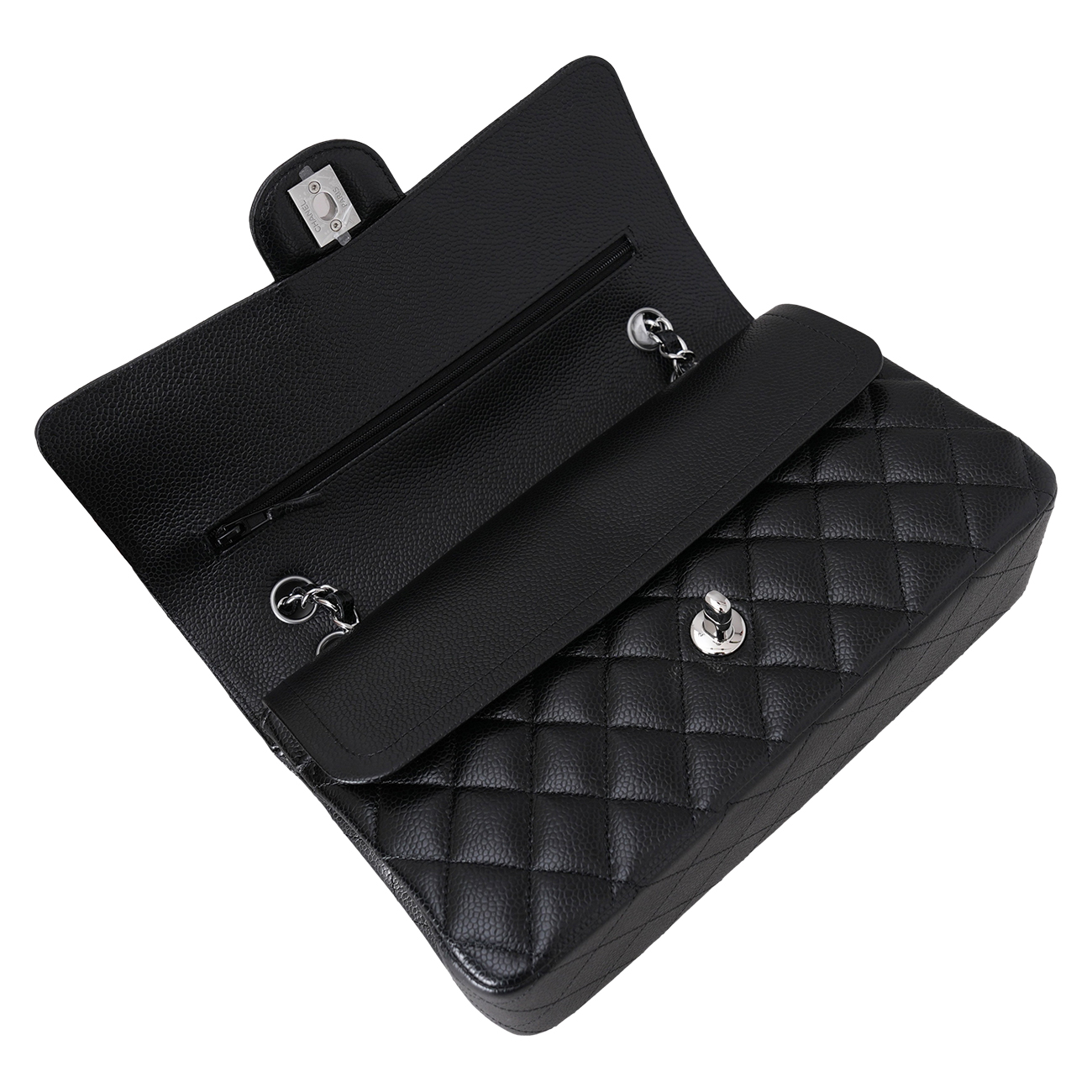 CHANEL(USED)샤넬 캐비어 클래식 미듐 플랩백