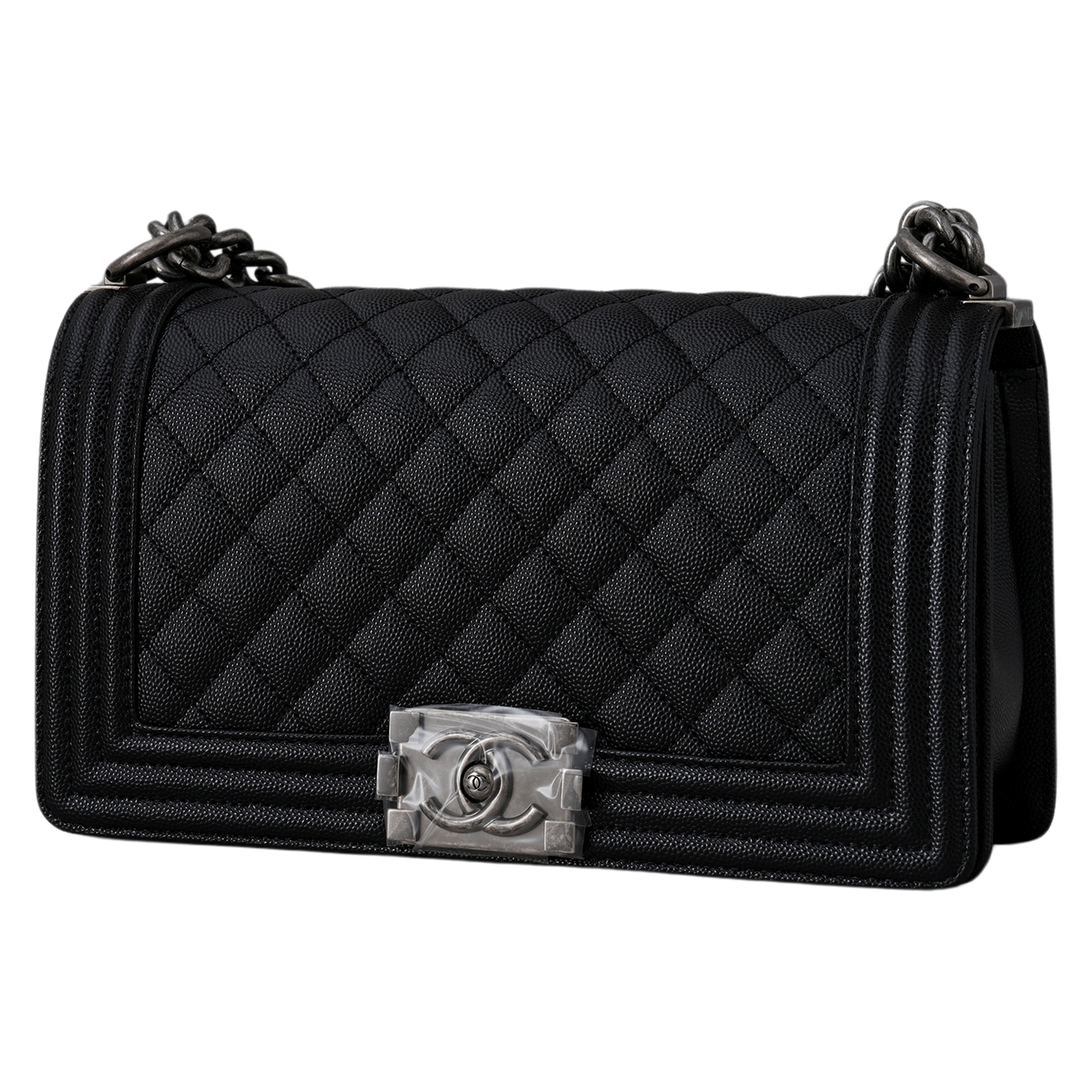 CHANEL(NEW)샤넬 캐비어 보이샤넬 미듐 플랩백 (새상품)NEW PRODUCT