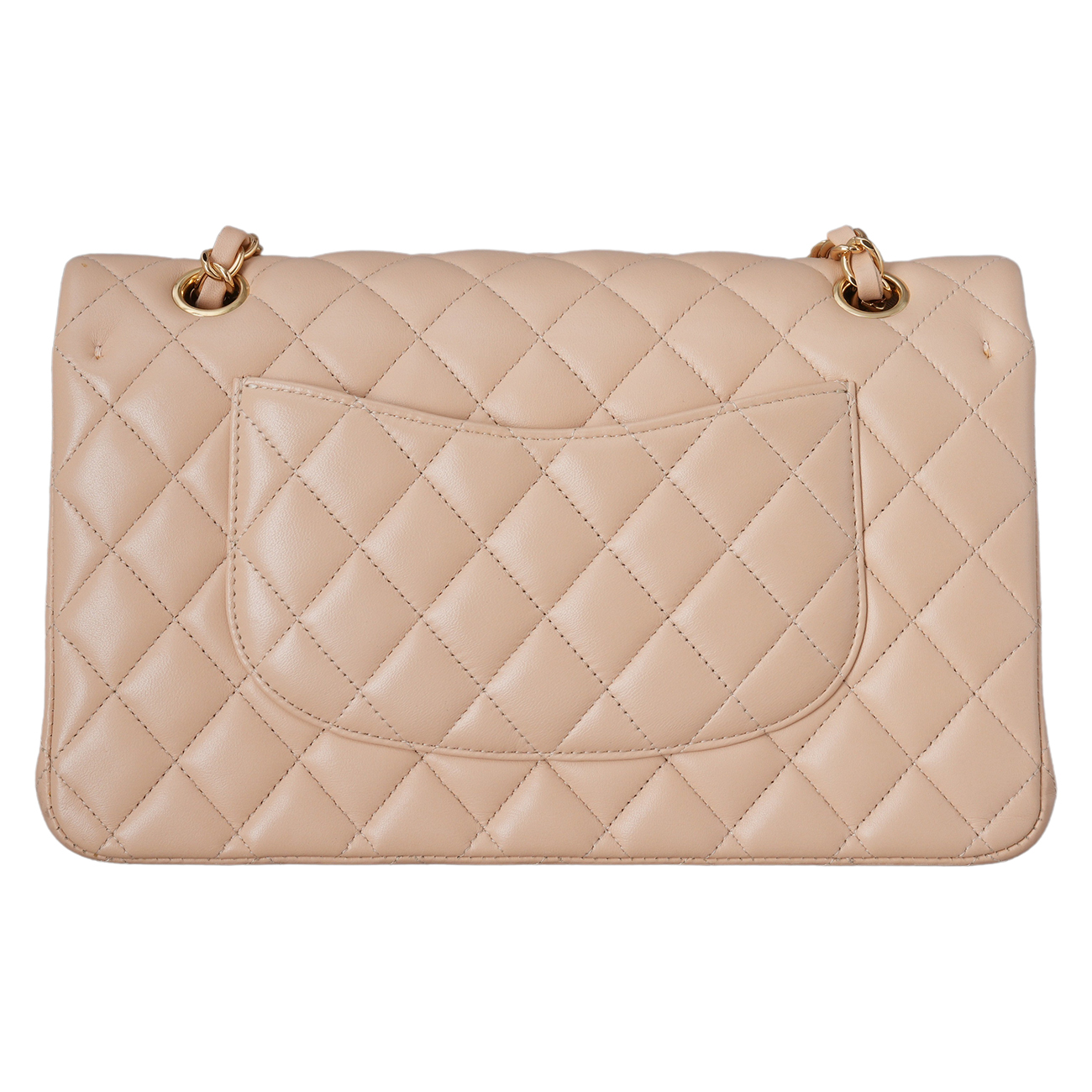 CHANEL(USED)샤넬 램스킨 클래식 미듐 플랩백