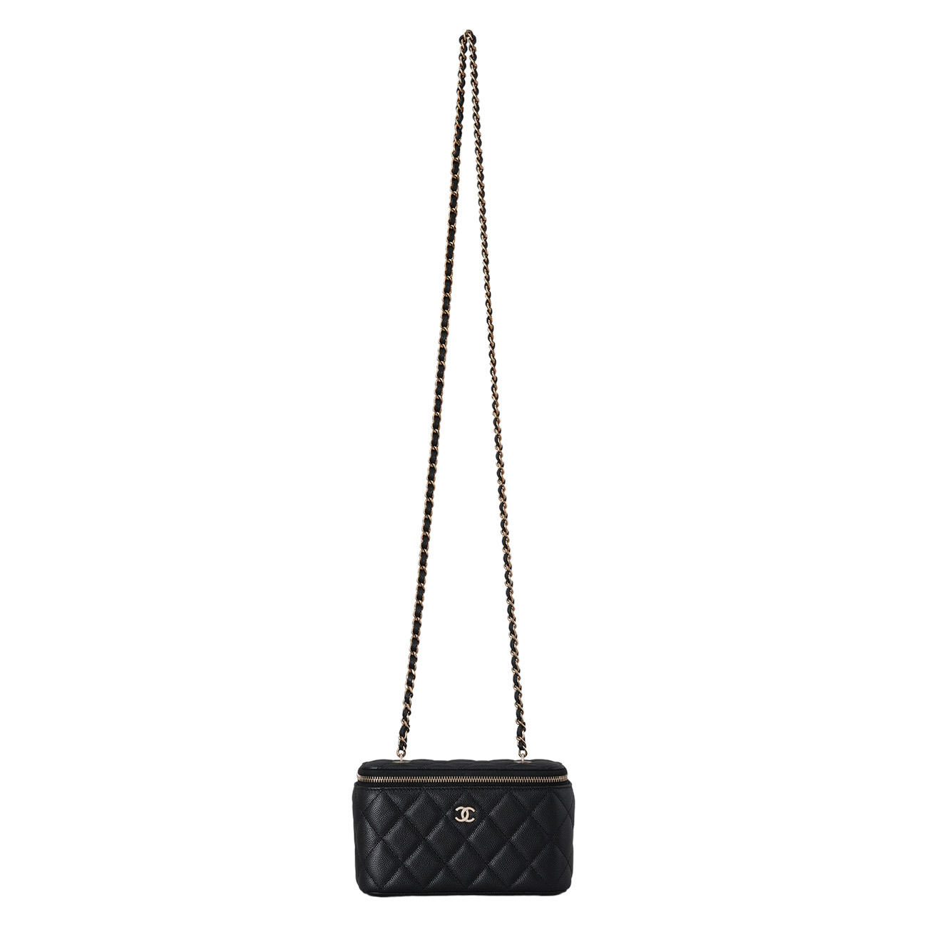 CHANEL(USED)샤넬 AP1341 베니티 캐비어 체인 크로스백