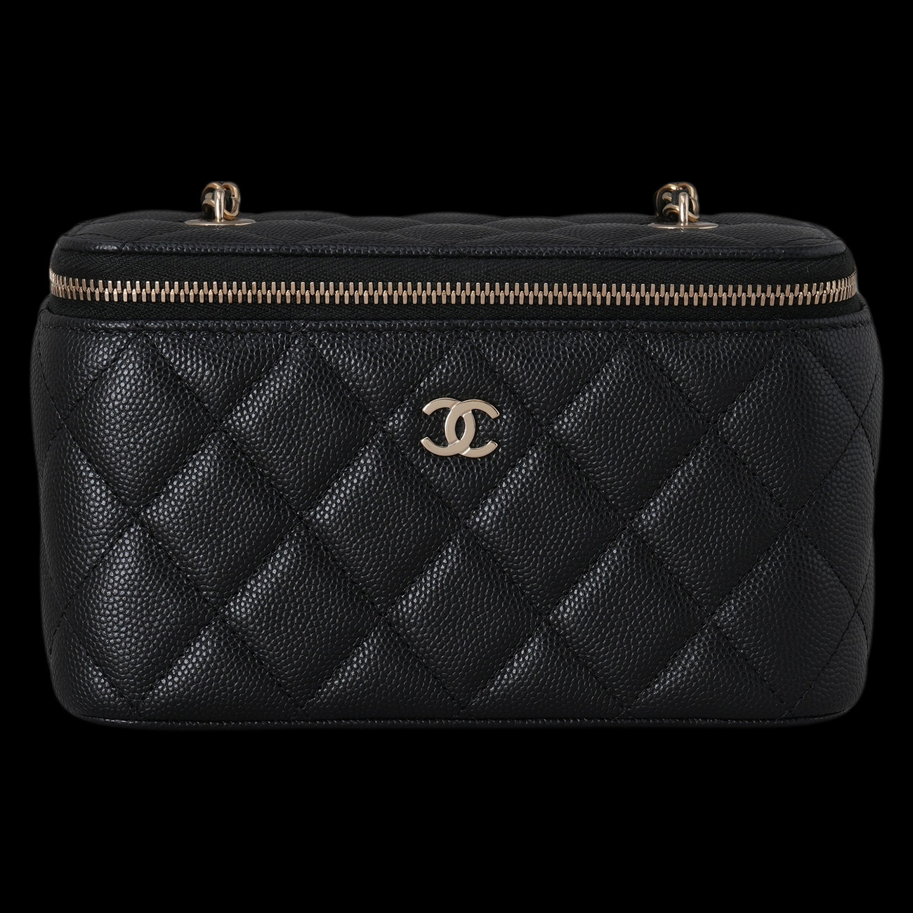 CHANEL(USED)샤넬 AP1341 베니티 캐비어 체인 크로스백