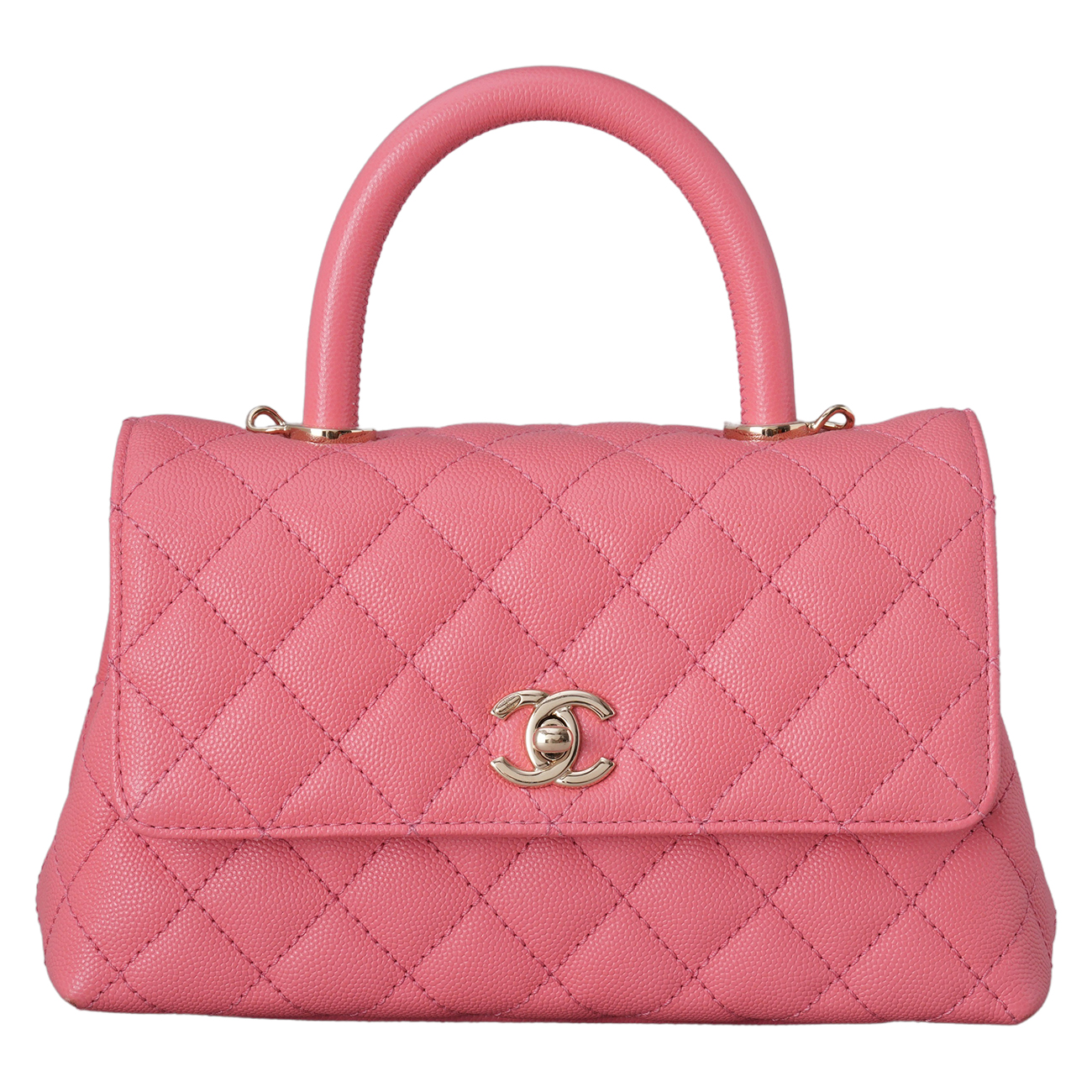 CHANEL(USED)샤넬 캐비어 코코핸들 스몰