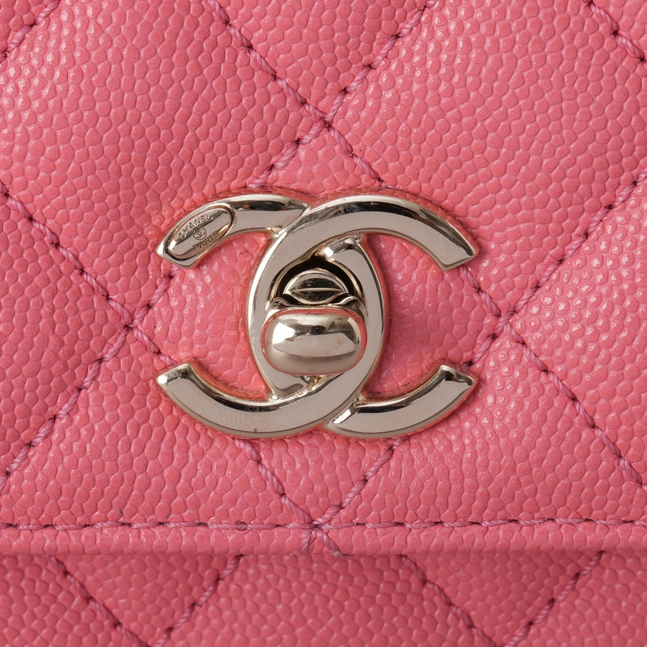CHANEL(USED)샤넬 캐비어 코코핸들 스몰