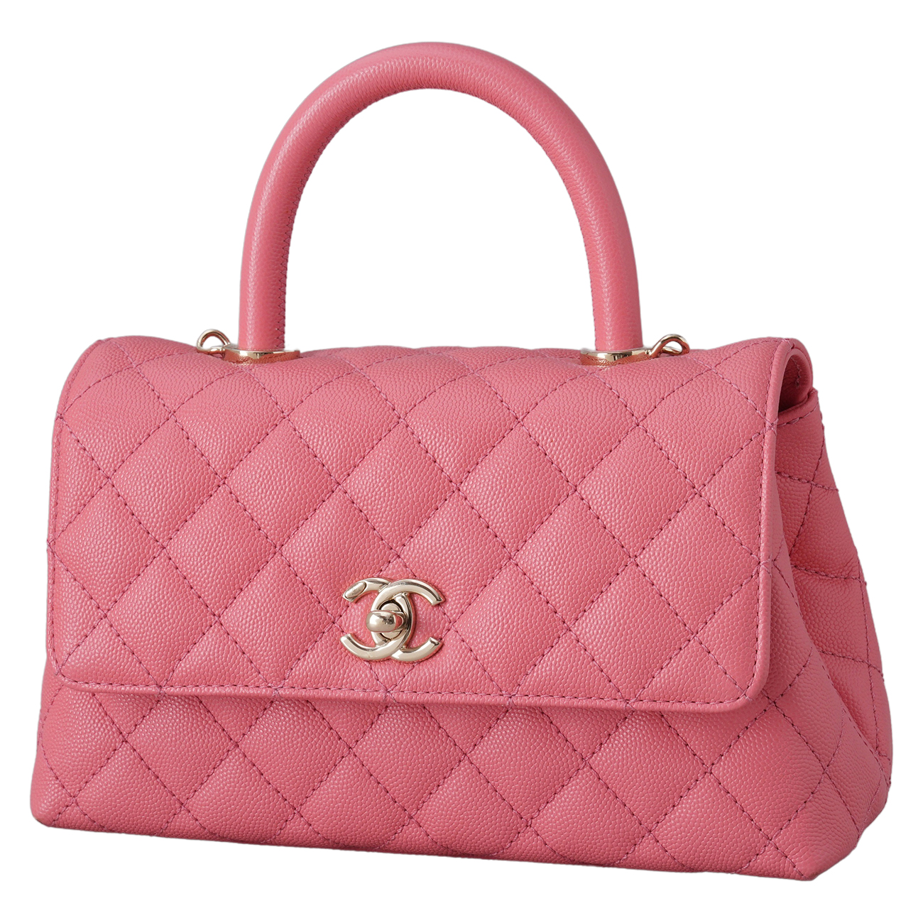 CHANEL(USED)샤넬 캐비어 코코핸들 스몰