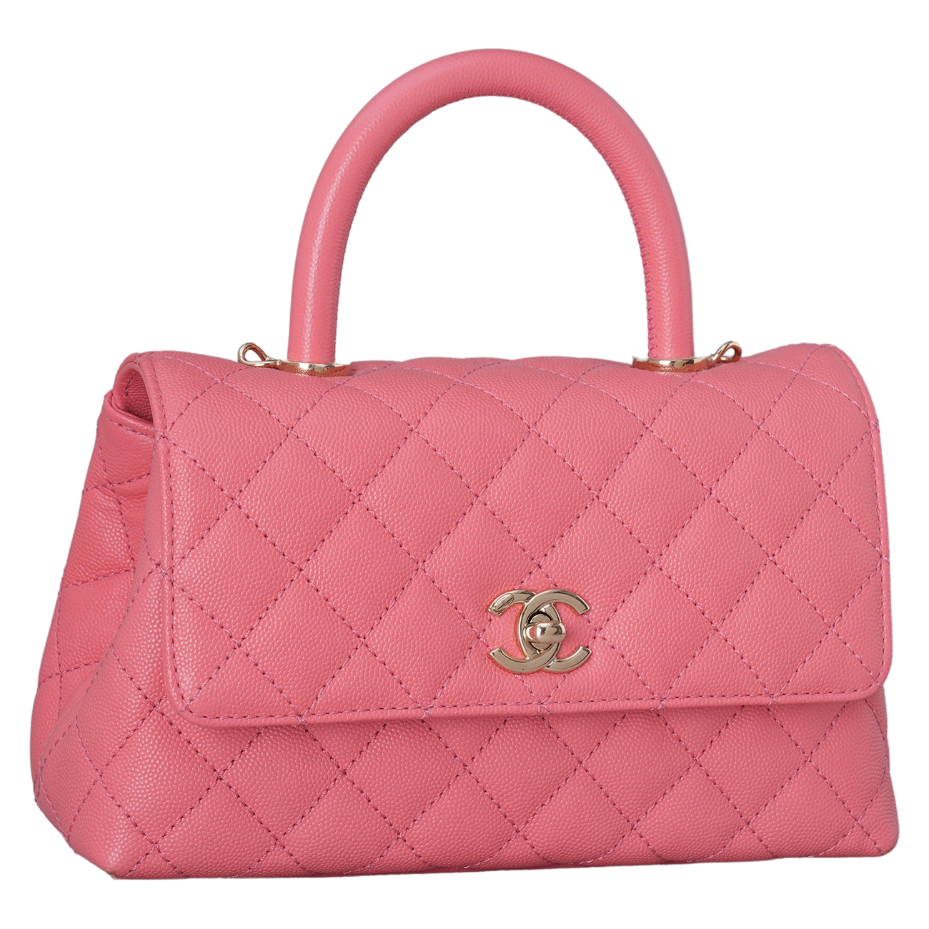 CHANEL(USED)샤넬 캐비어 코코핸들 스몰
