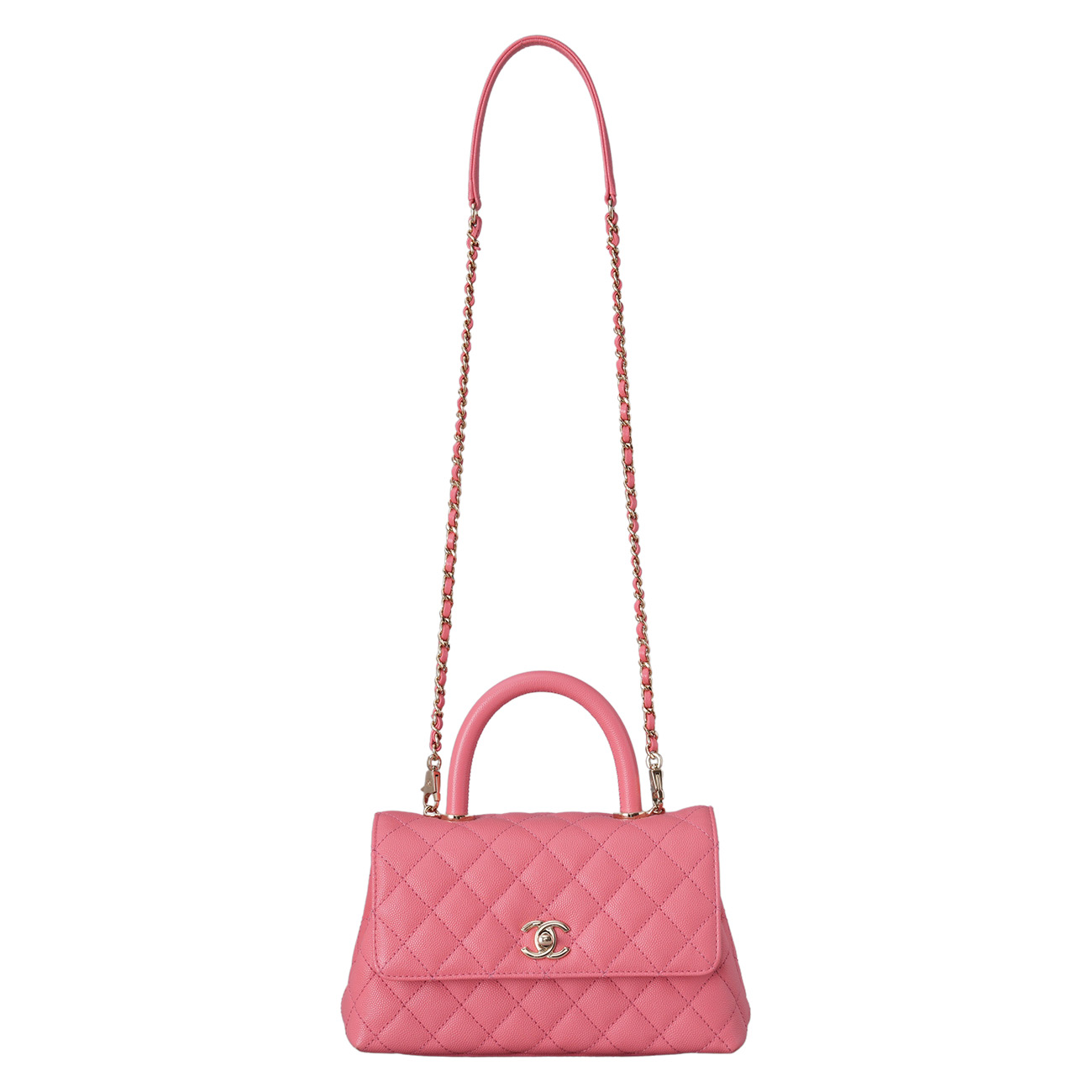 CHANEL(USED)샤넬 캐비어 코코핸들 스몰