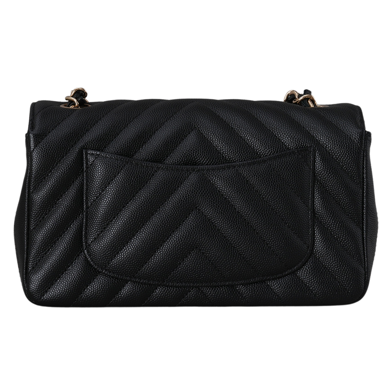 CHANEL(USED)샤넬 캐비어 쉐브론 클래식 뉴미니 크로스백