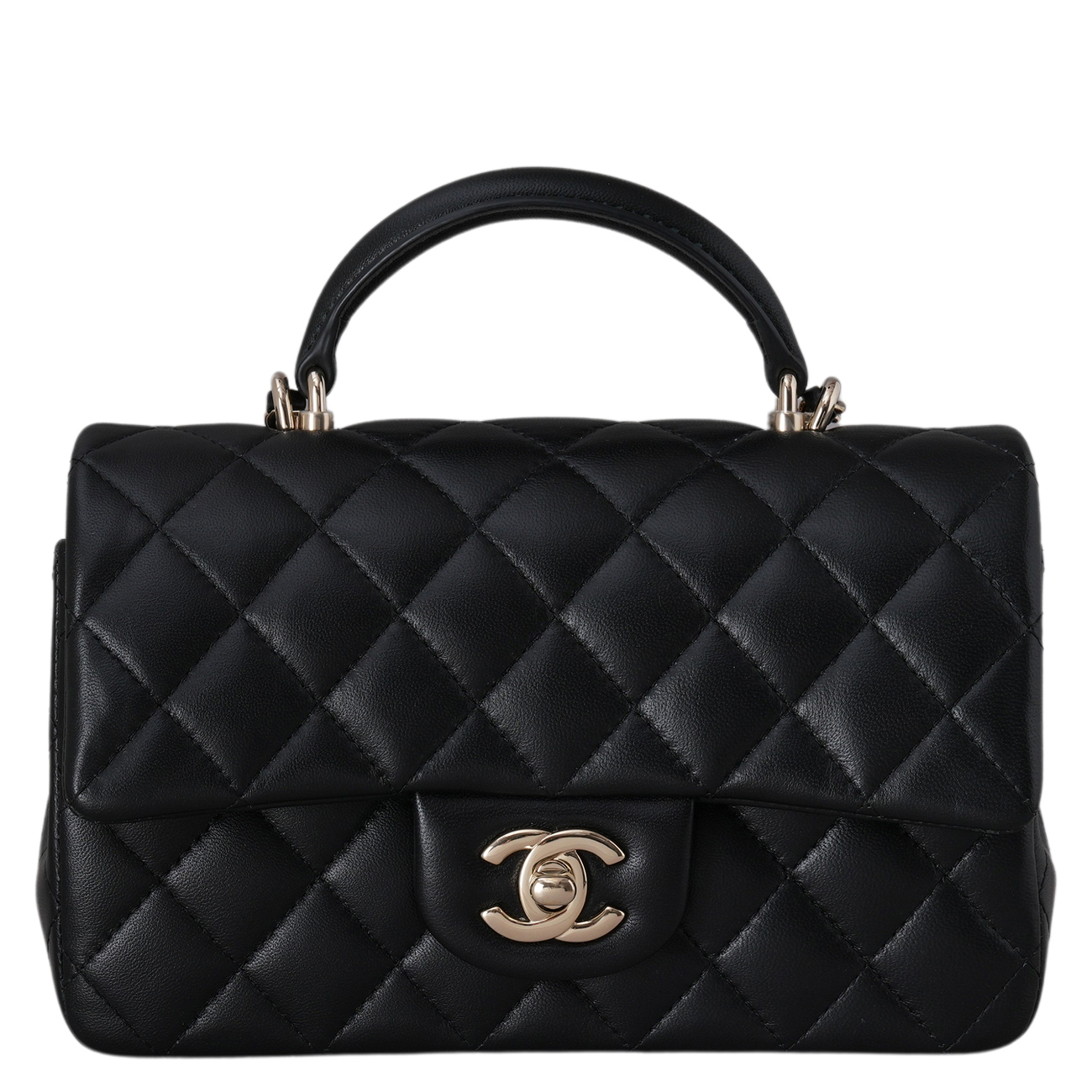 CHANEL(USED)샤넬 클래식 뉴미니 탑핸들