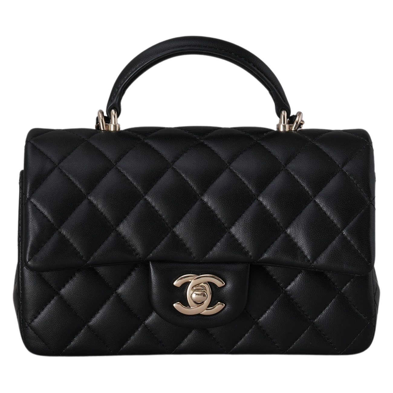 CHANEL(USED)샤넬 클래식 뉴미니 탑핸들