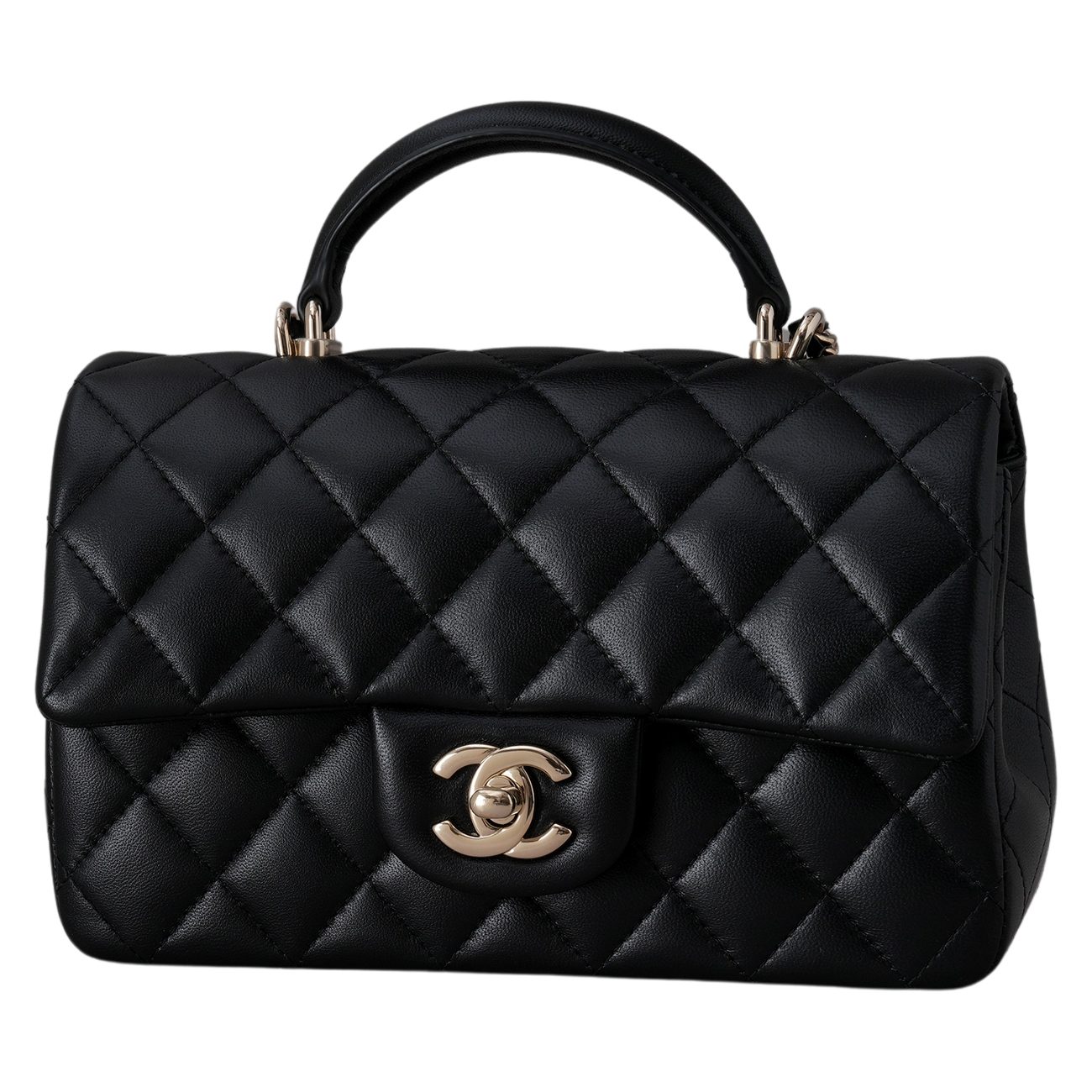 CHANEL(USED)샤넬 클래식 뉴미니 탑핸들