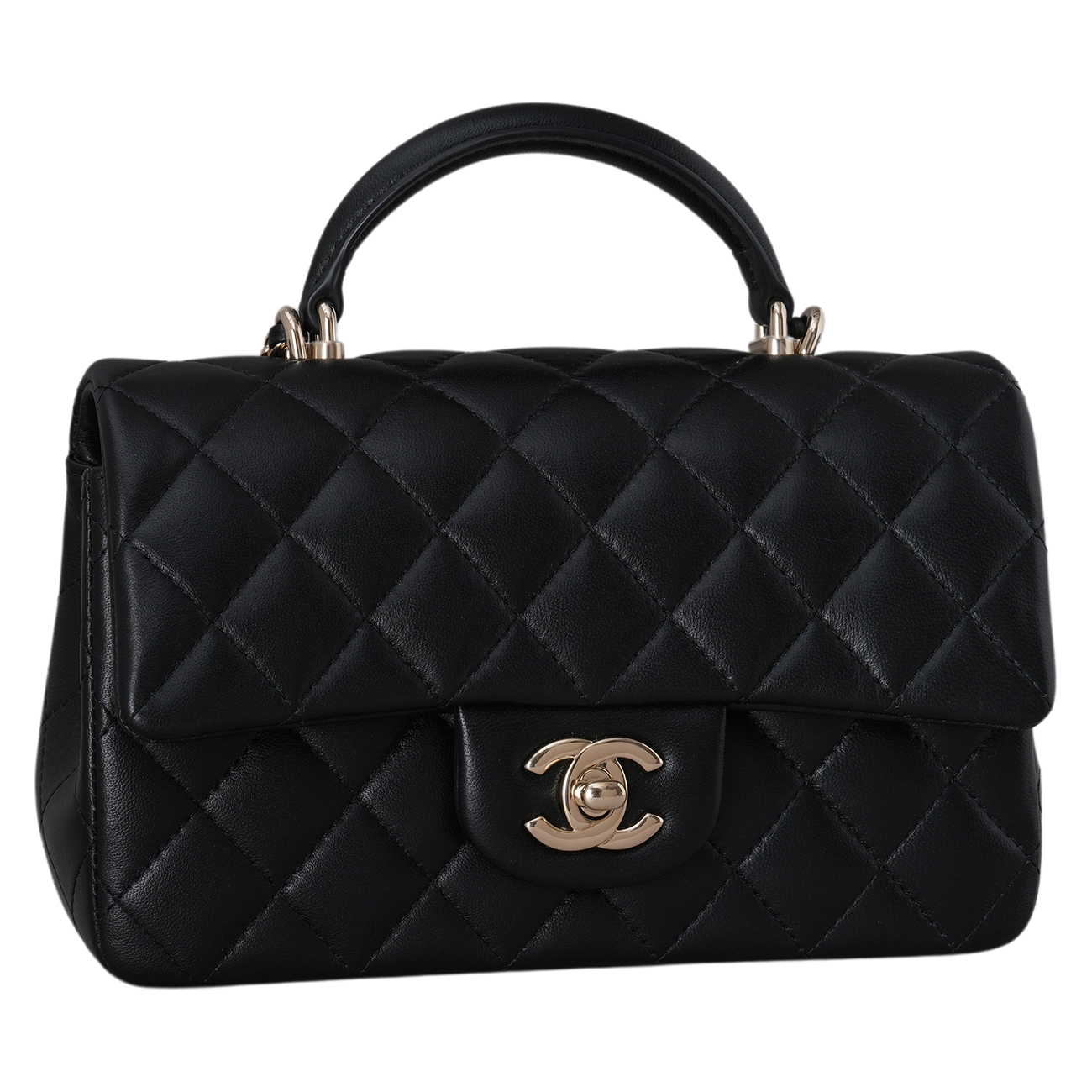 CHANEL(USED)샤넬 클래식 뉴미니 탑핸들