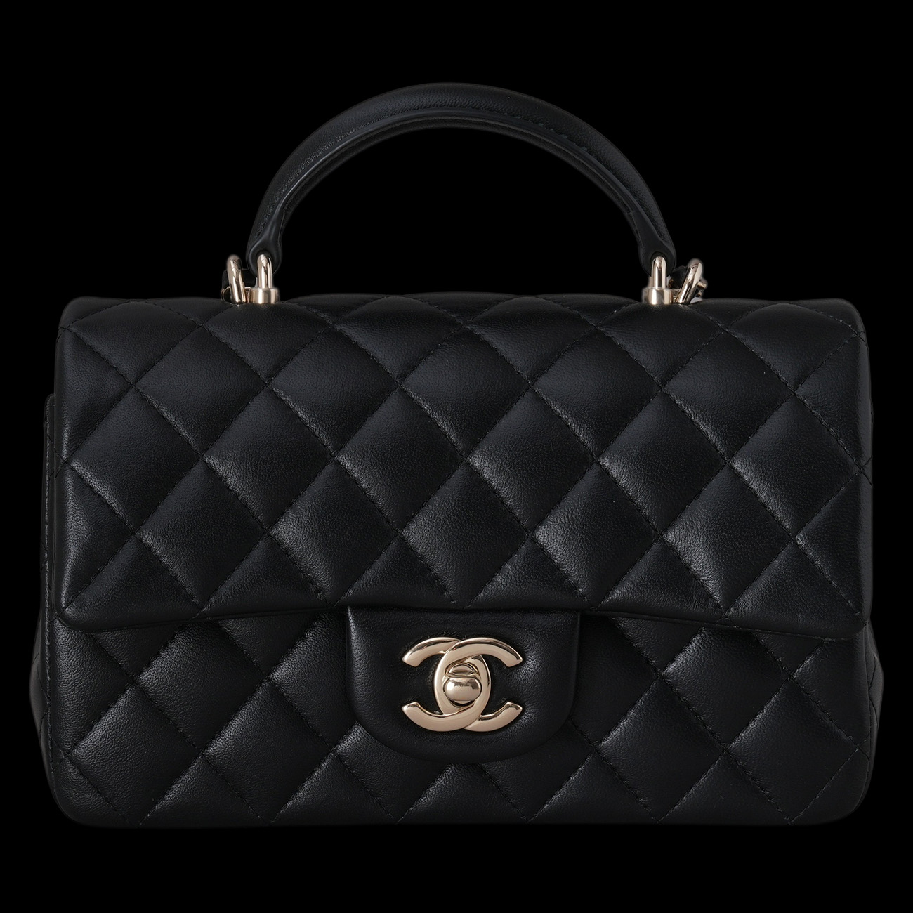 CHANEL(USED)샤넬 클래식 뉴미니 탑핸들