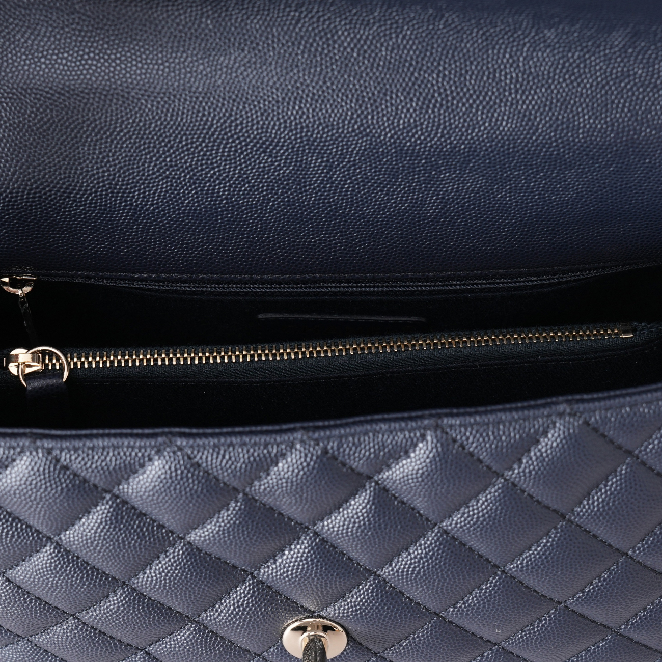 CHANEL(USED)샤넬 캐비어 코코핸들 미듐