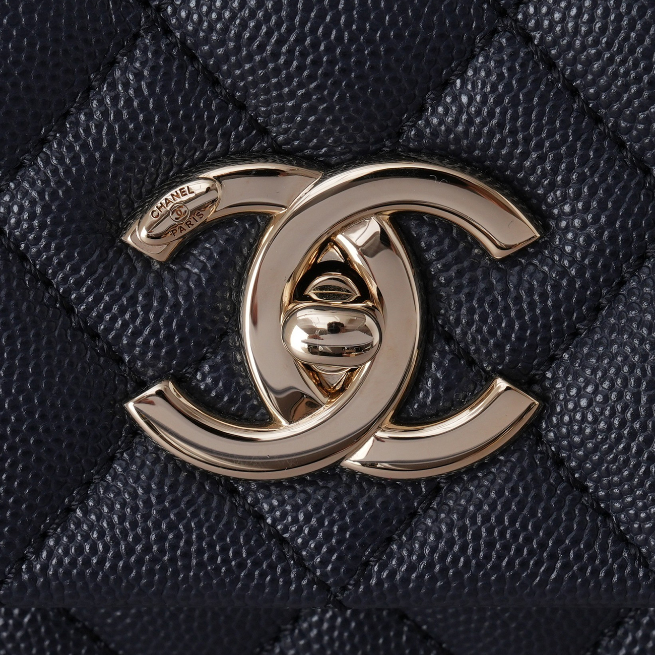 CHANEL(USED)샤넬 캐비어 코코핸들 미듐