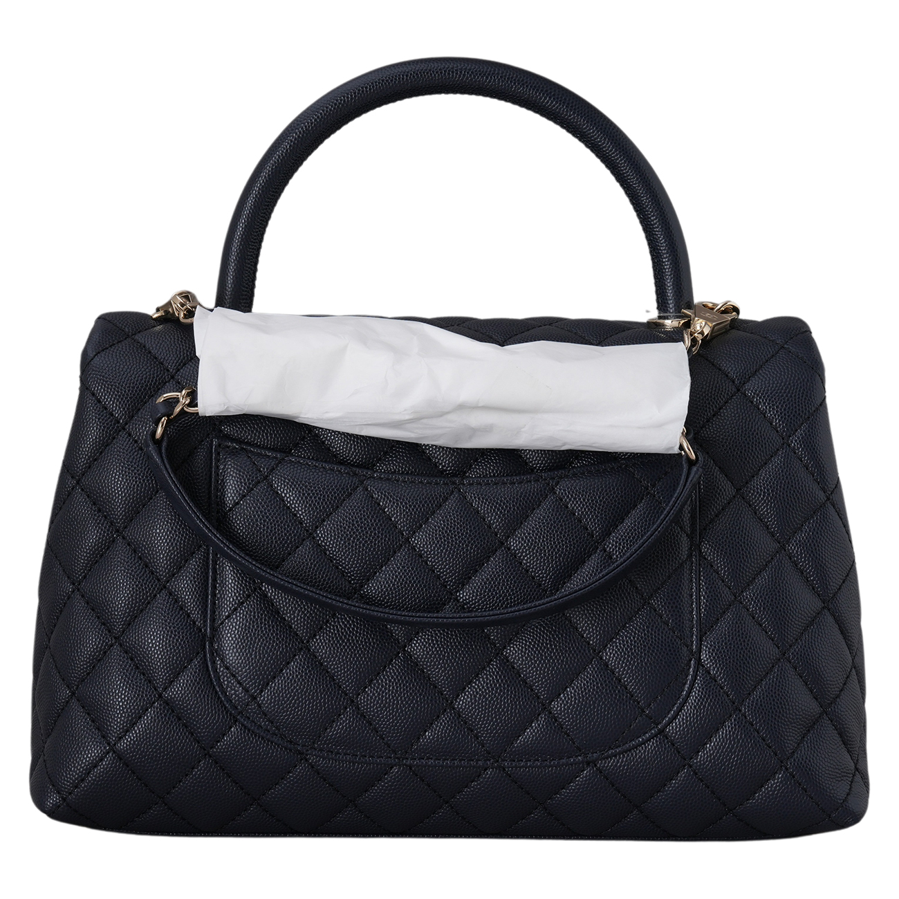 CHANEL(USED)샤넬 캐비어 코코핸들 미듐