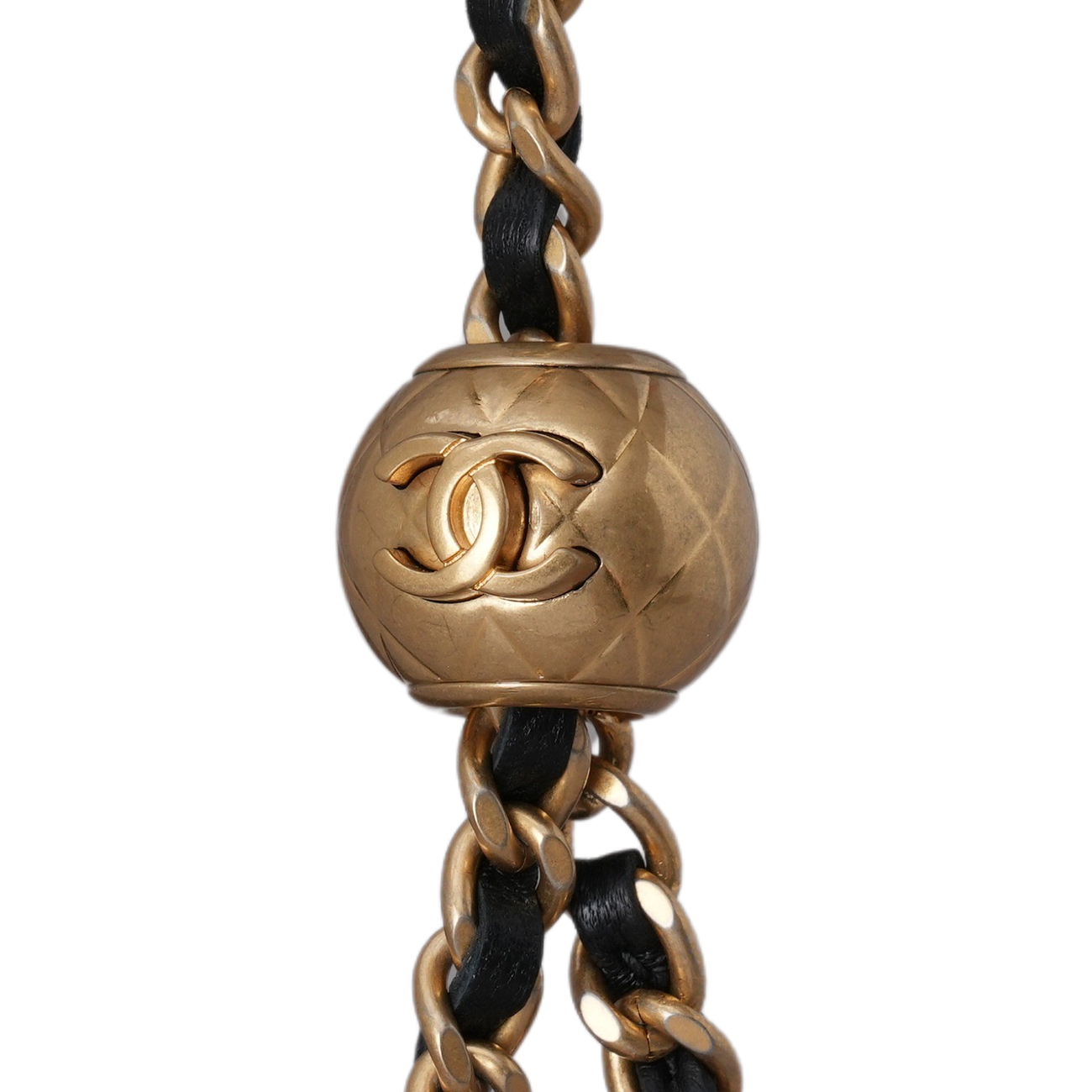 CHANEL(USED)샤넬 AP1450 램스킨 골든볼 WOC