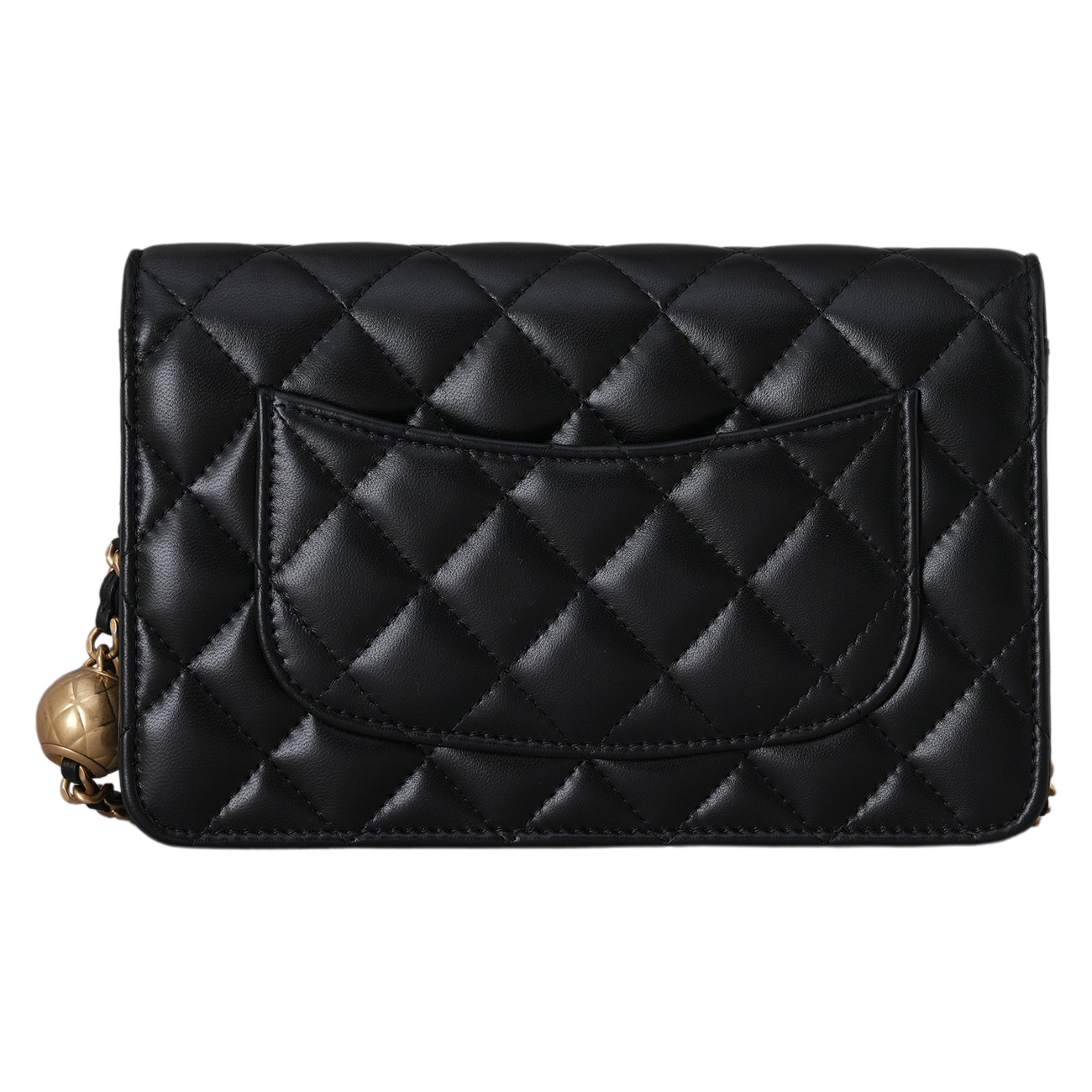 CHANEL(USED)샤넬 AP1450 램스킨 골든볼 WOC
