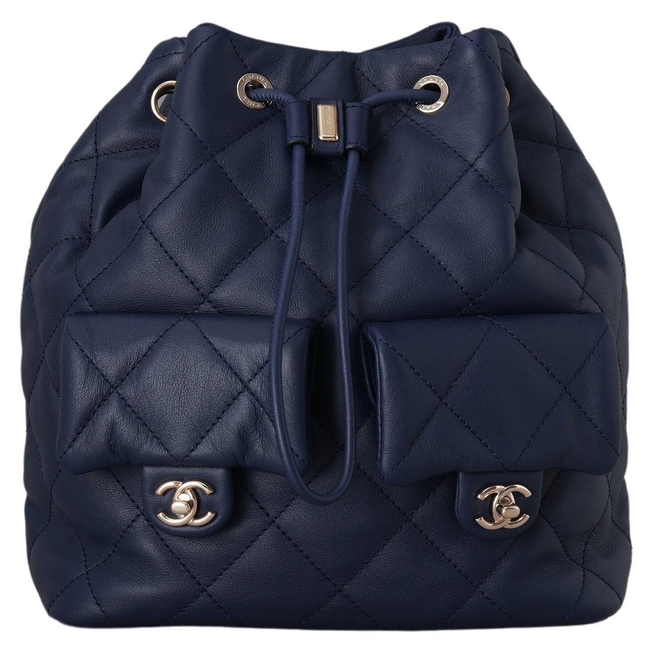 CHANEL(USED)샤넬 AS4342 투 포켓 드로스트링 백팩