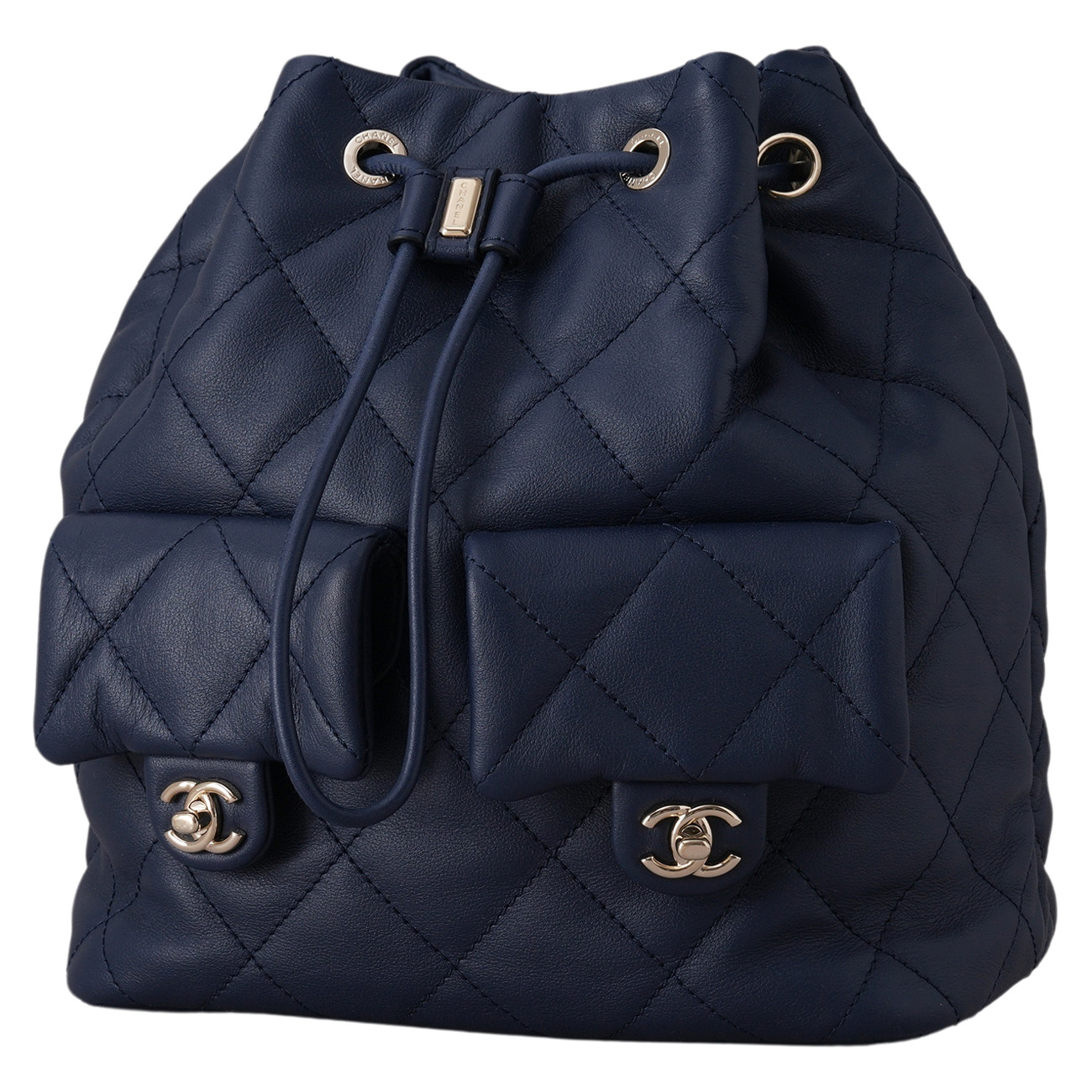 CHANEL(USED)샤넬 AS4342 투 포켓 드로스트링 백팩