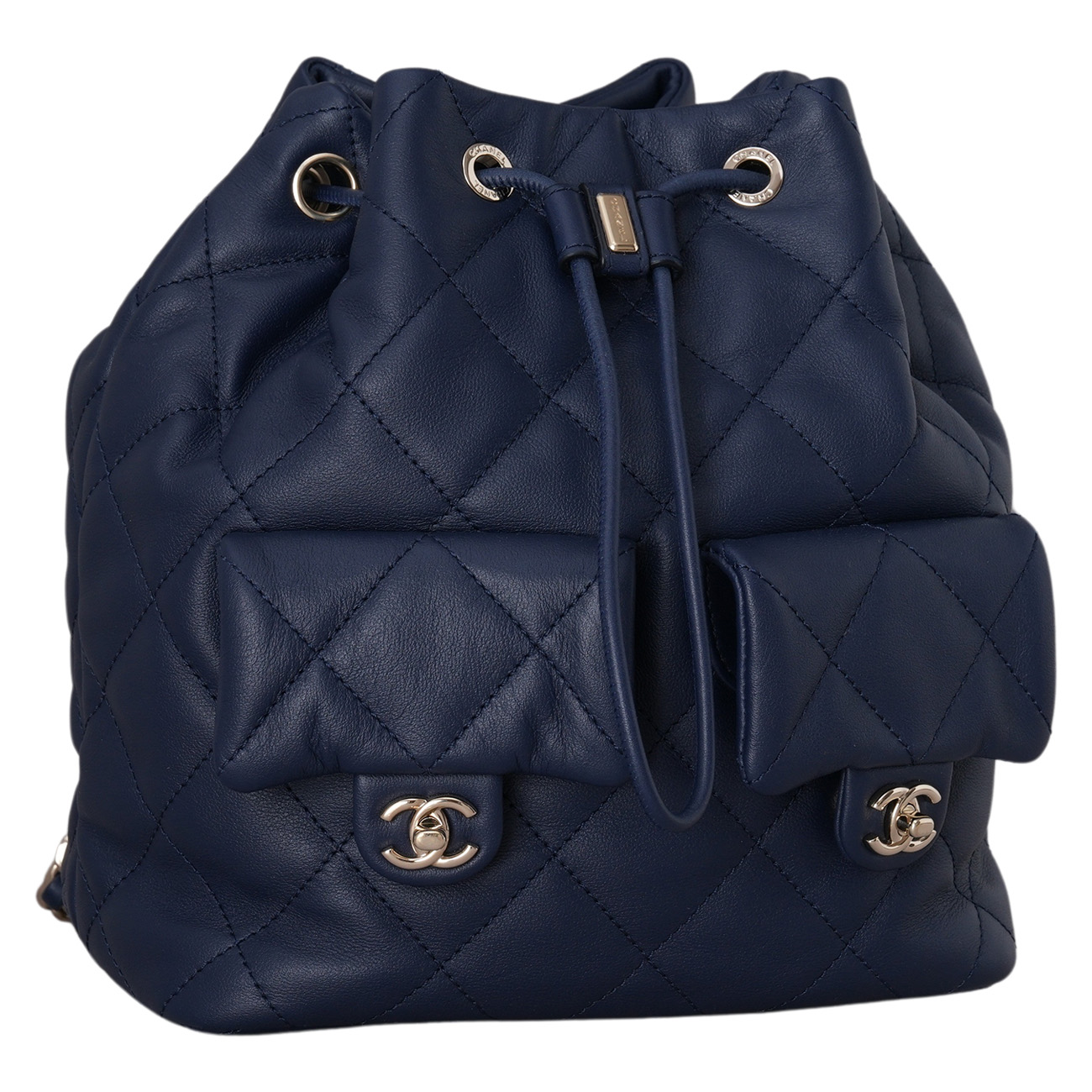 CHANEL(USED)샤넬 AS4342 투 포켓 드로스트링 백팩