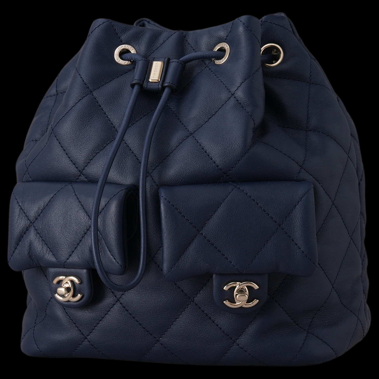 CHANEL(USED)샤넬 AS4342 투 포켓 드로스트링 백팩