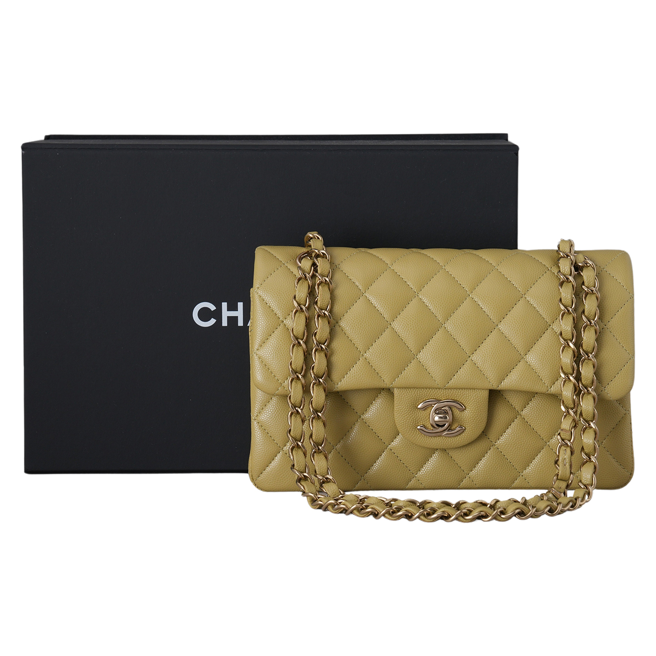 CHANEL(USED)샤넬 캐비어 클래식 스몰 플랩백