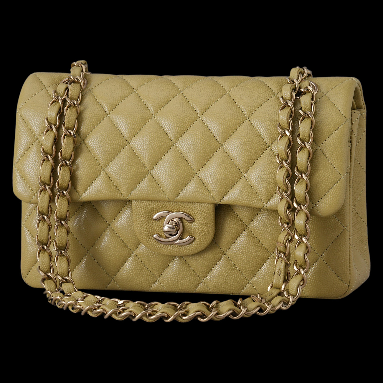 CHANEL(USED)샤넬 캐비어 클래식 스몰 플랩백
