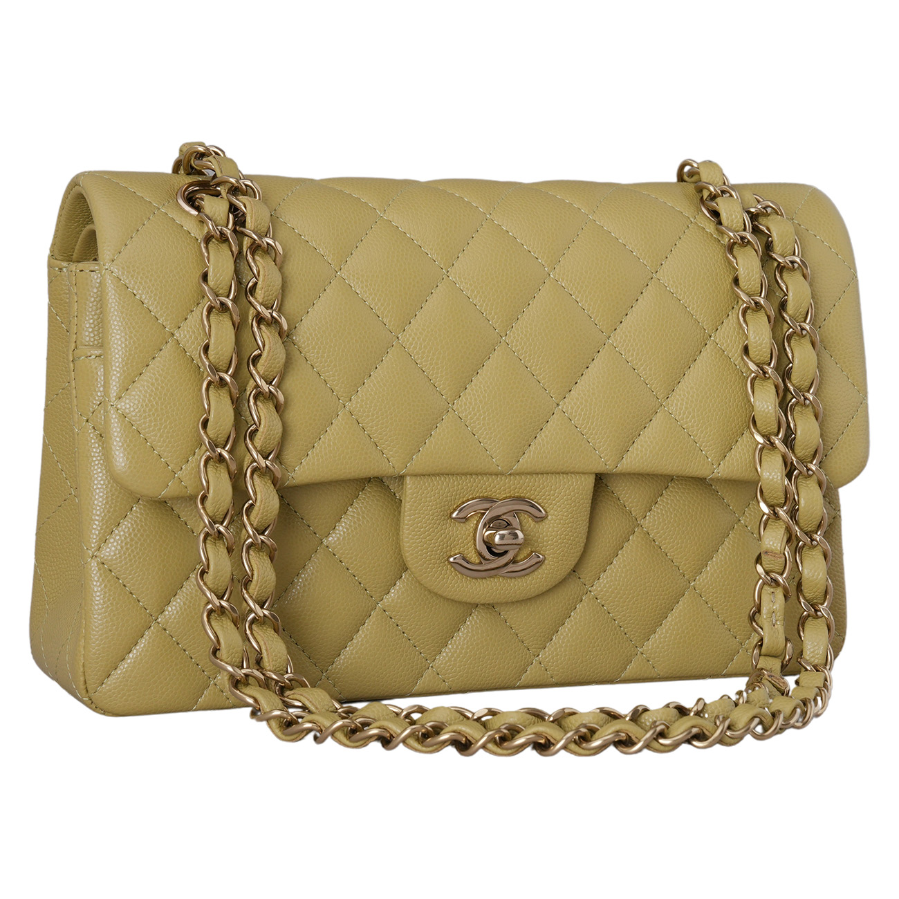 CHANEL(USED)샤넬 캐비어 클래식 스몰 플랩백