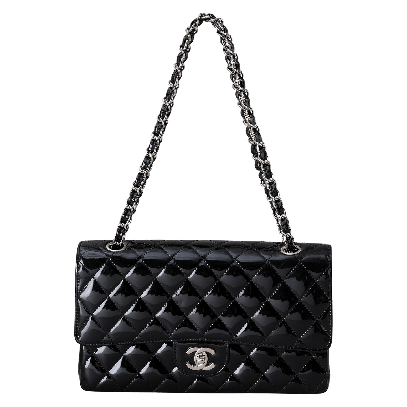 CHANEL(USED)샤넬 페이던트 클래식 미듐 플랩백
