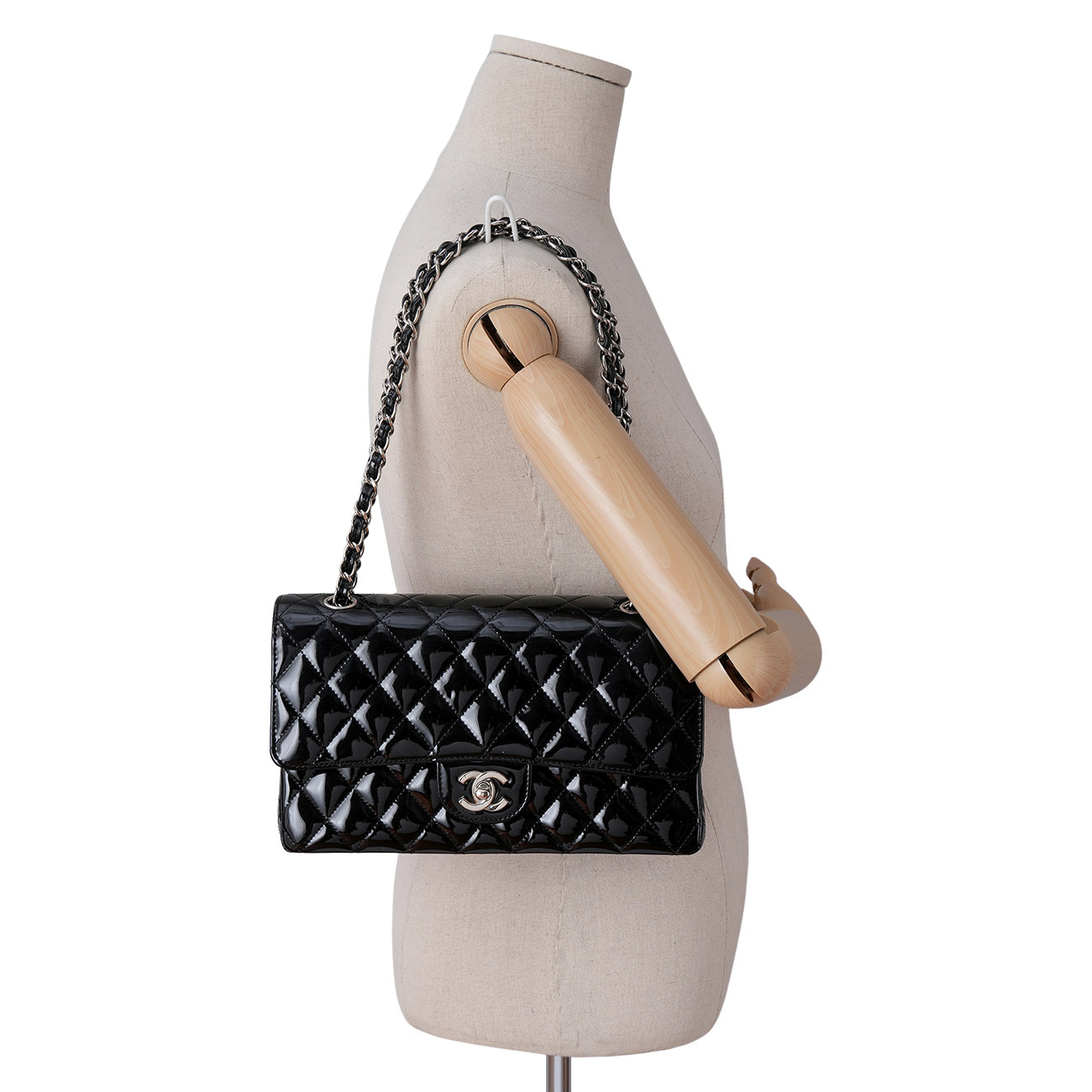 CHANEL(USED)샤넬 페이던트 클래식 미듐 플랩백