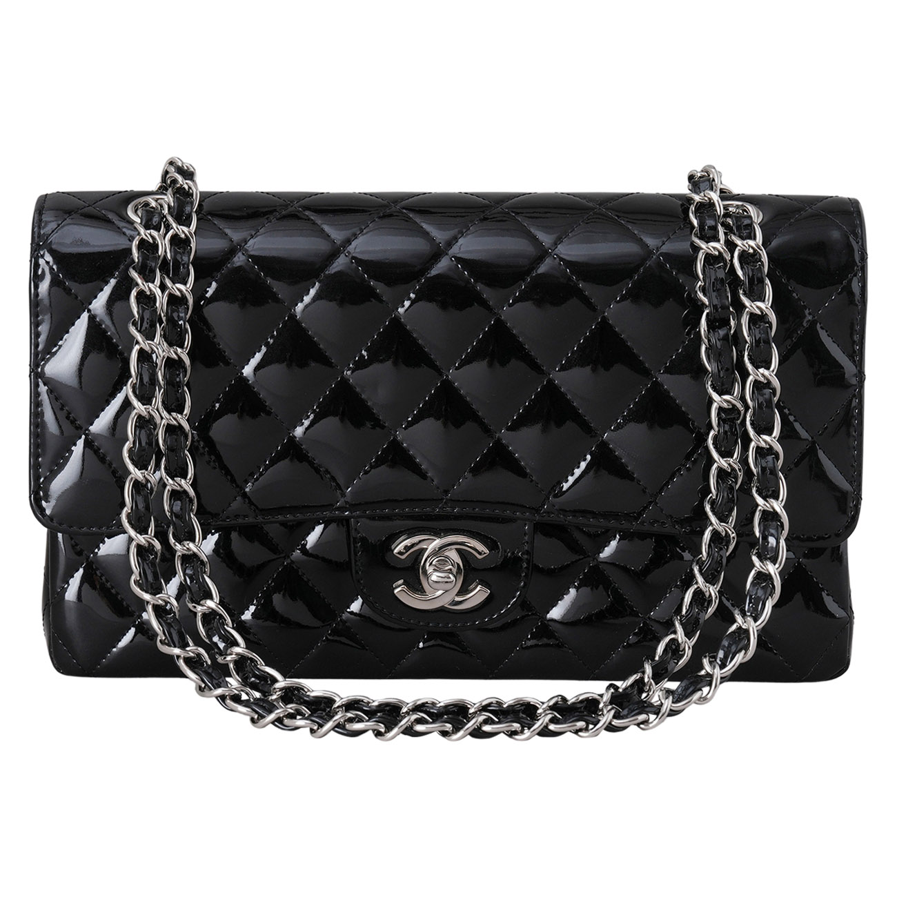 CHANEL(USED)샤넬 페이던트 클래식 미듐 플랩백