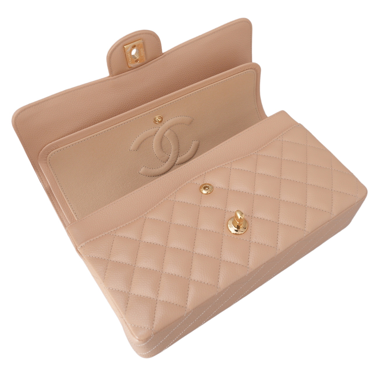 CHANEL(USED)샤넬 캐비어 클래식 미듐 플랩백