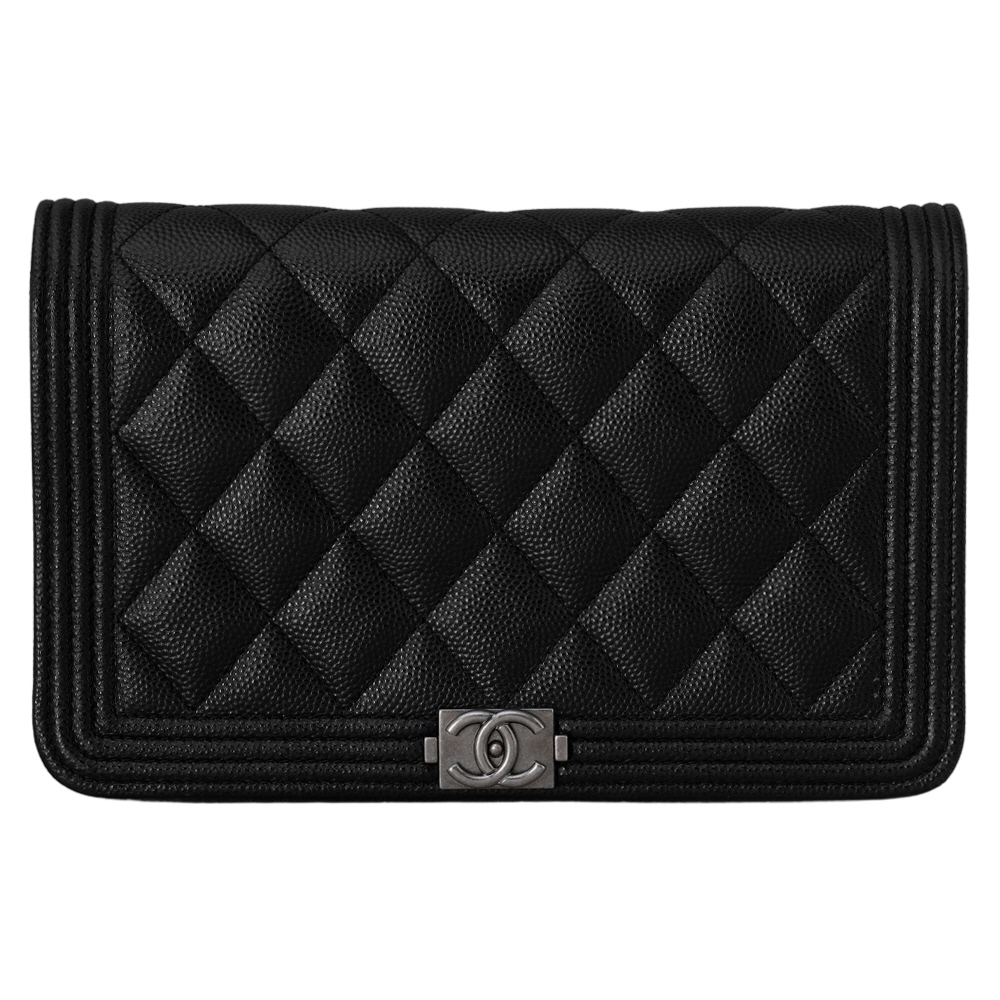 CHANEL(USED)샤넬 캐비어 보이샤넬 WOC