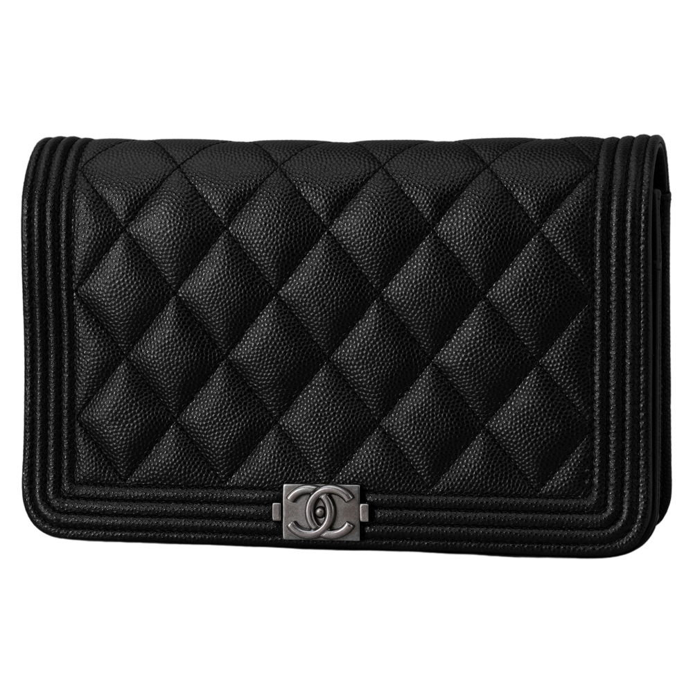 CHANEL(USED)샤넬 캐비어 보이샤넬 WOC