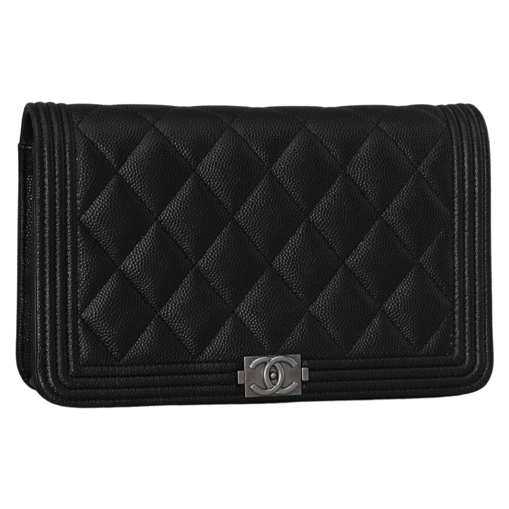 CHANEL(USED)샤넬 캐비어 보이샤넬 WOC