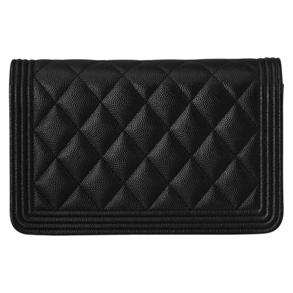 CHANEL(USED)샤넬 캐비어 보이샤넬 WOC