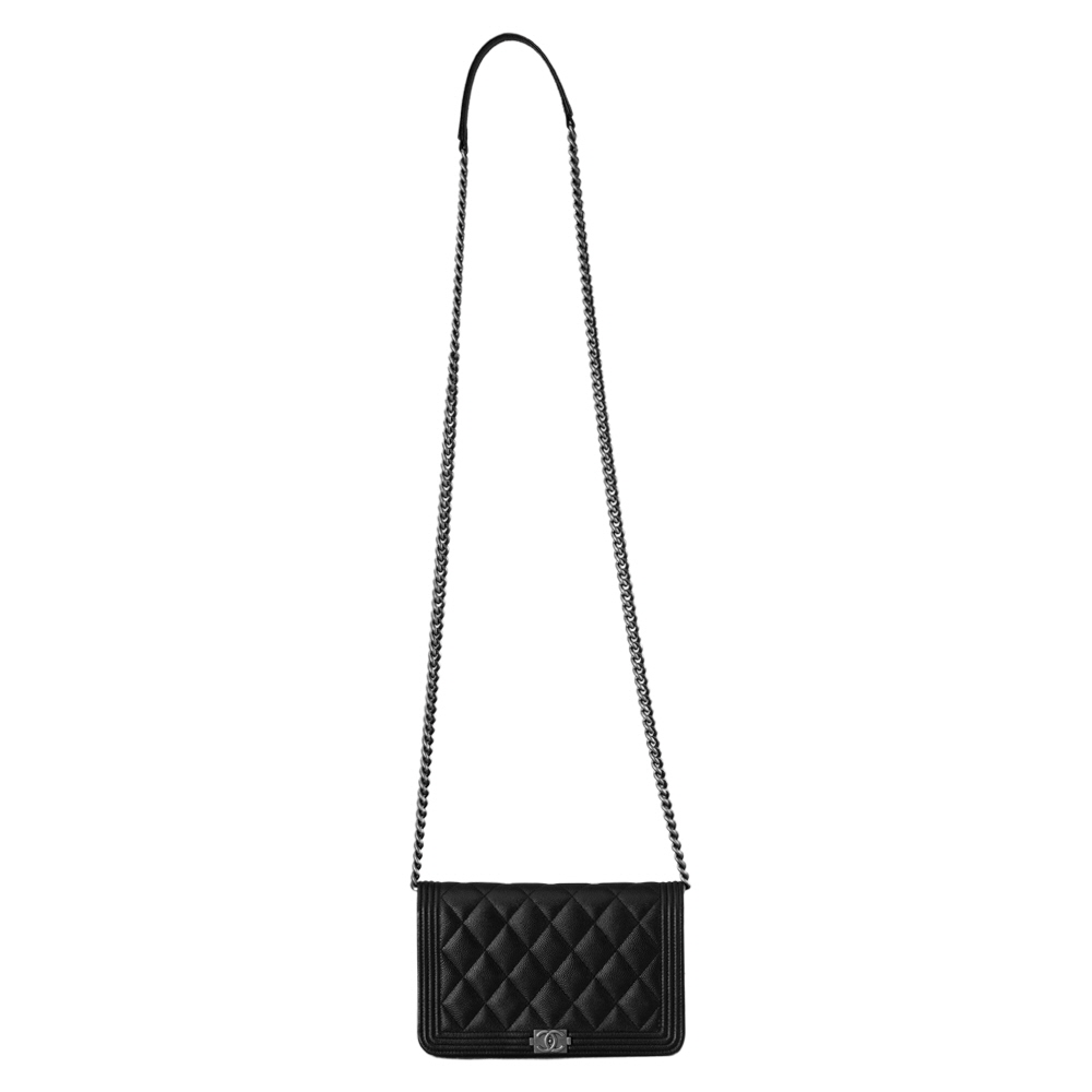CHANEL(USED)샤넬 캐비어 보이샤넬 WOC