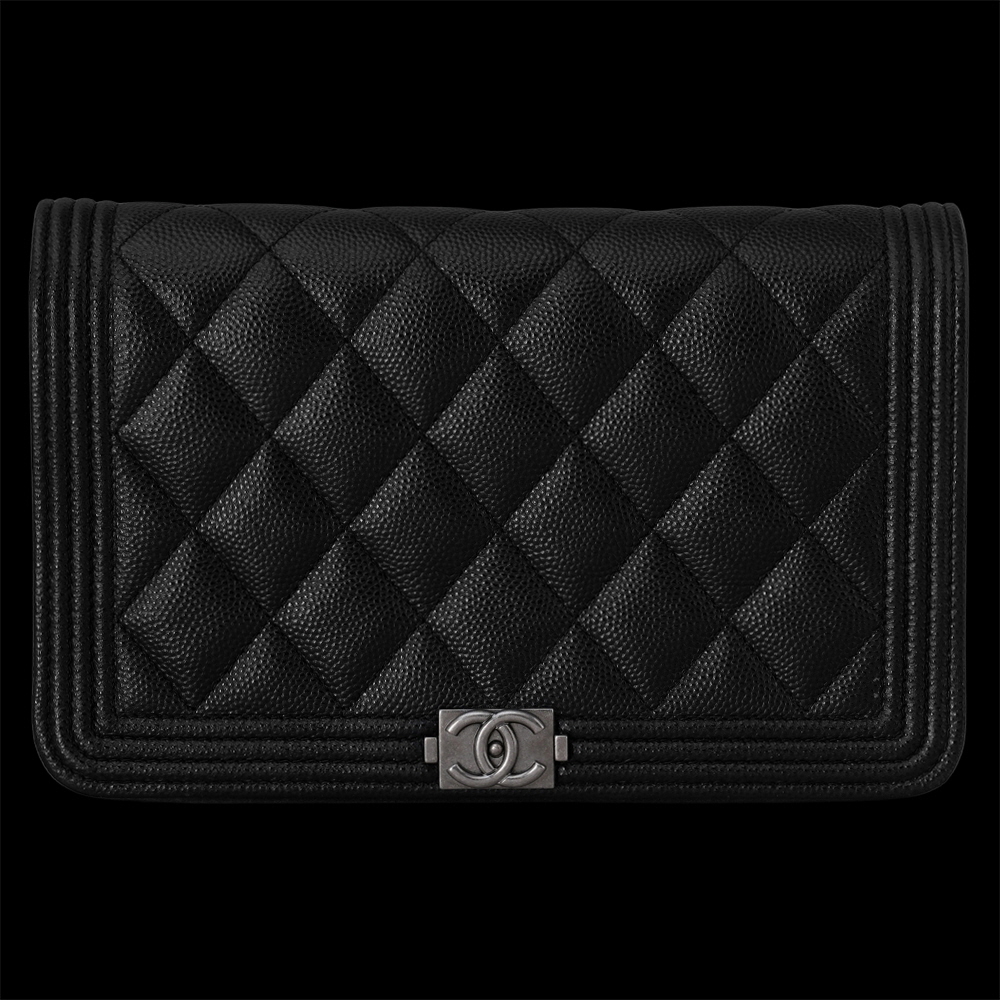 CHANEL(USED)샤넬 캐비어 보이샤넬 WOC